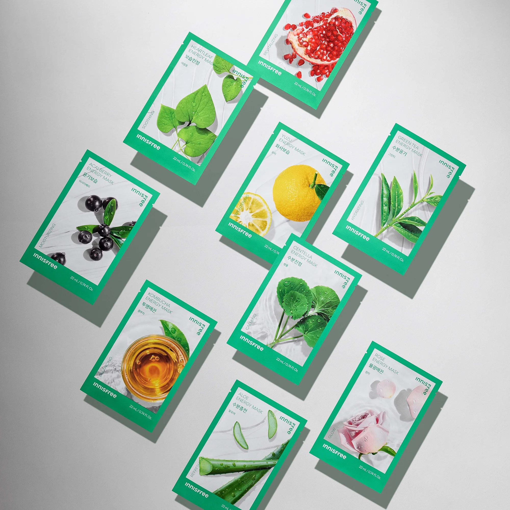 INNISFREE Energy Mask 22ml - Pomegranate - Image 3
