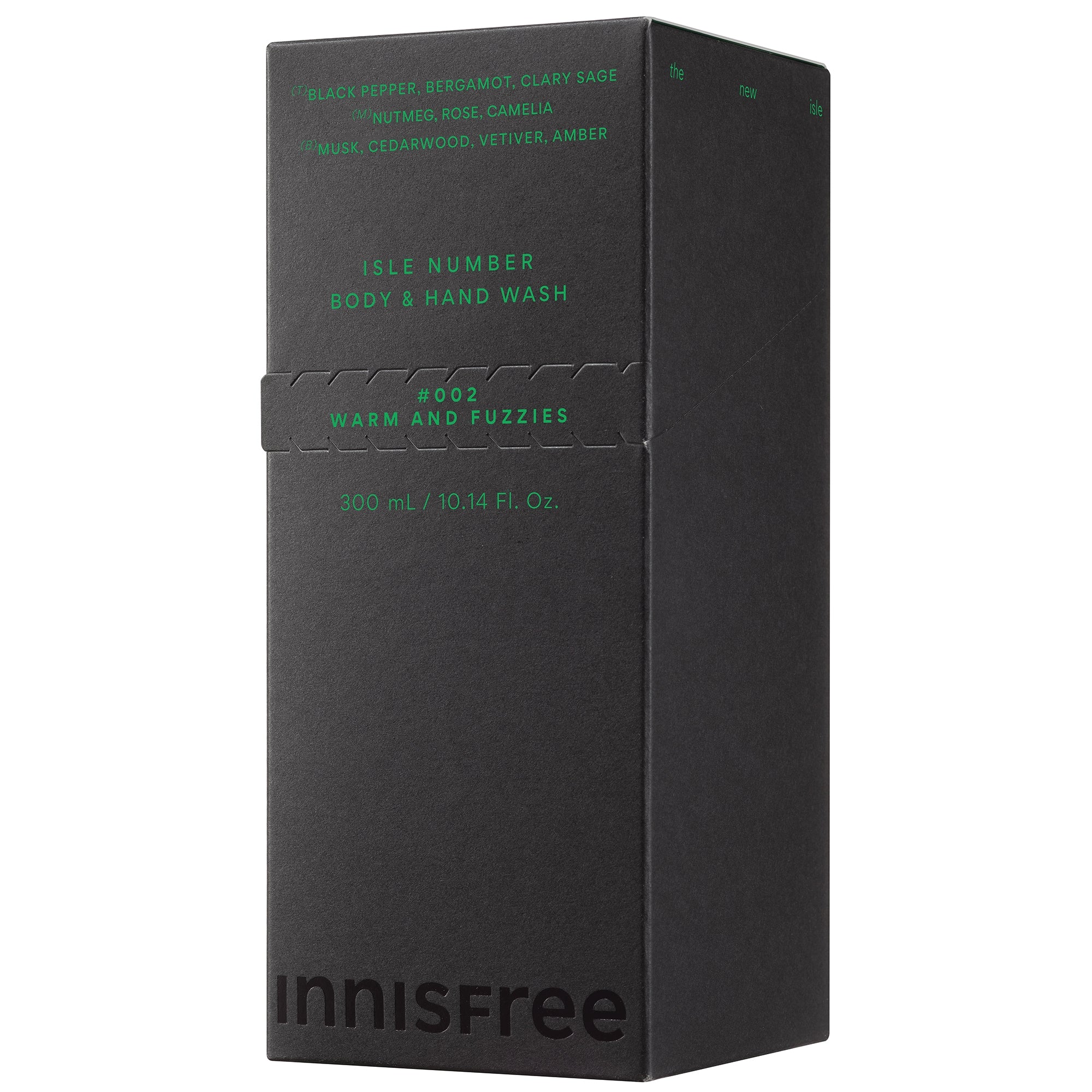 INNISFREE Isle Number #002 Warm and Fuzzies Body and Hand Wash 300ml - Image 2