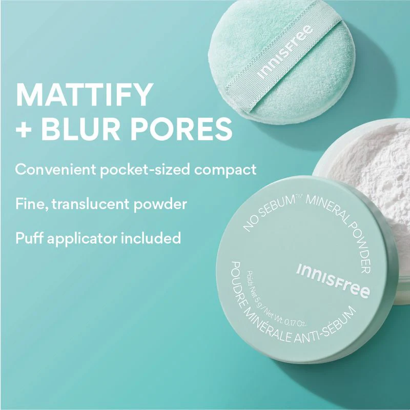 INNISFREE No Sebum Mineral Powder 5g - Image 2