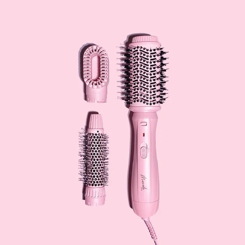 Mermade Hair Interchangeable Blow Dry Brush - Pink - Image 2
