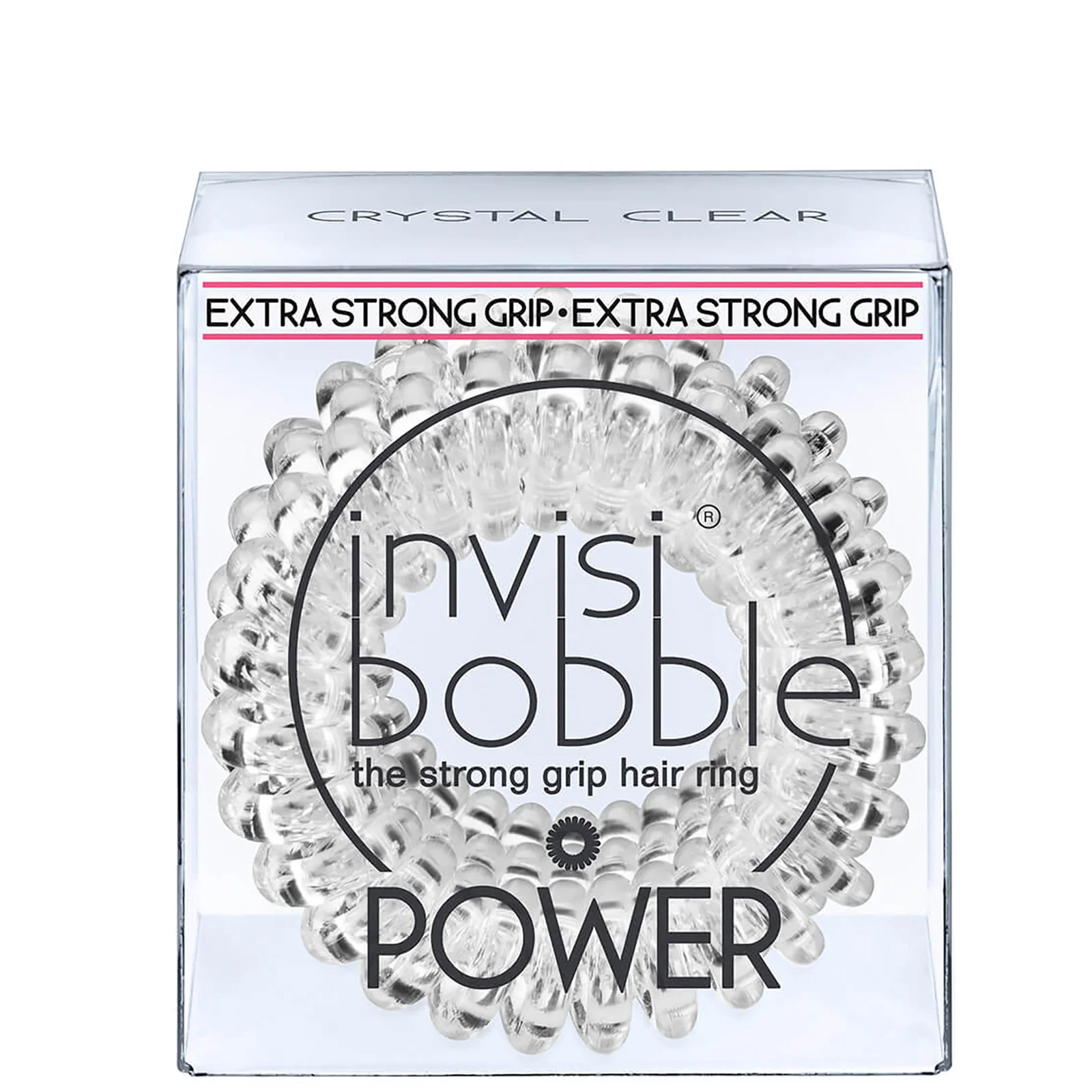 invisibobble Power Hair Tie (3 Pack) - Crystal Clear - Image 2