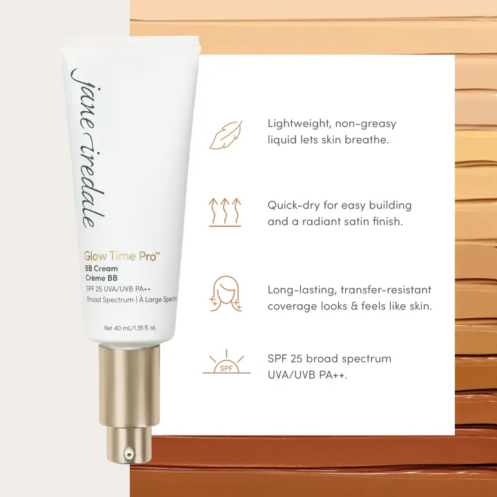 Jane Iredale Glow Time Pro SPF25 BB Cream 40ml (Various Shades) - Image 2