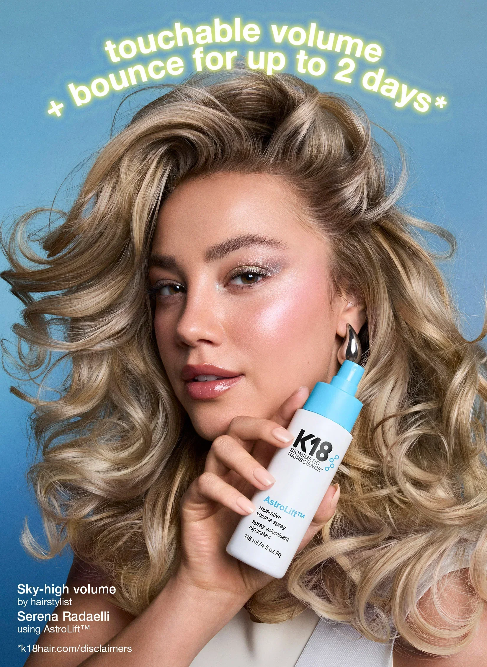 K18 AstroLift Volume Spray 118ml - Image 3