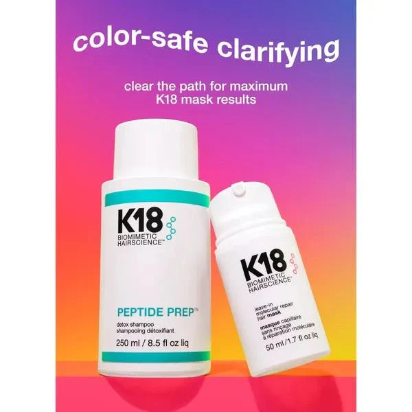 K18 Peptide Prep Detox Shampoo Jumbo 473ml - Image 3