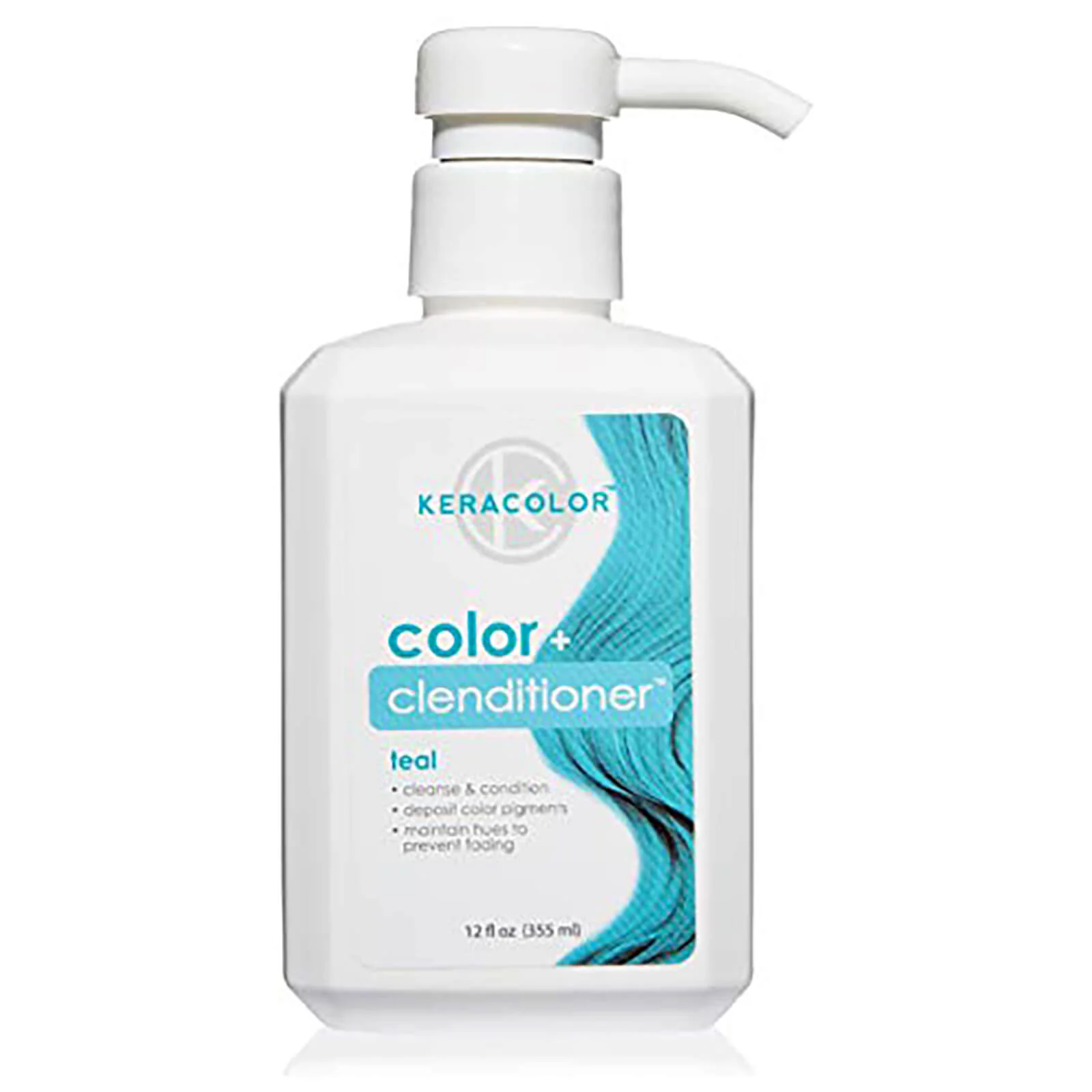 Keracolor Colour + Clenditioner - Teal 355ml