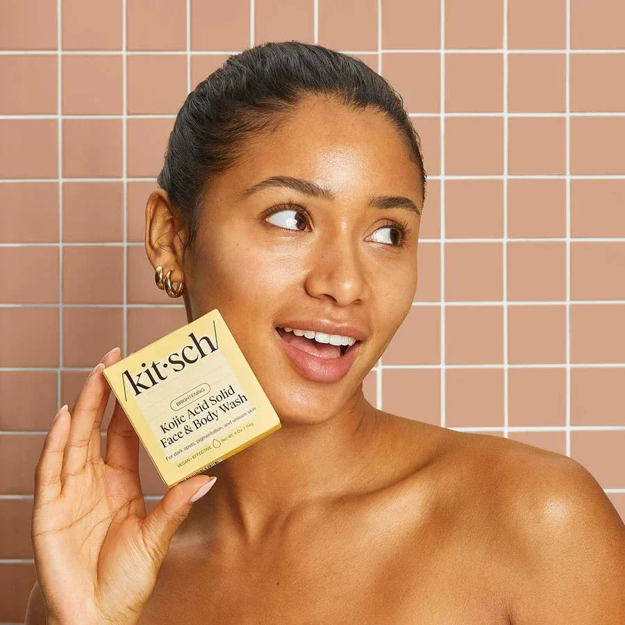 Kitsch Kojic Acid Solid Face and Body Wash 114g - Image 5