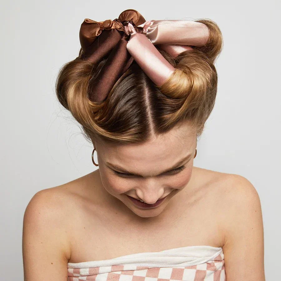 Kitsch Satin XL Flexi Rods 4pc Set- Rosewood - Image 5