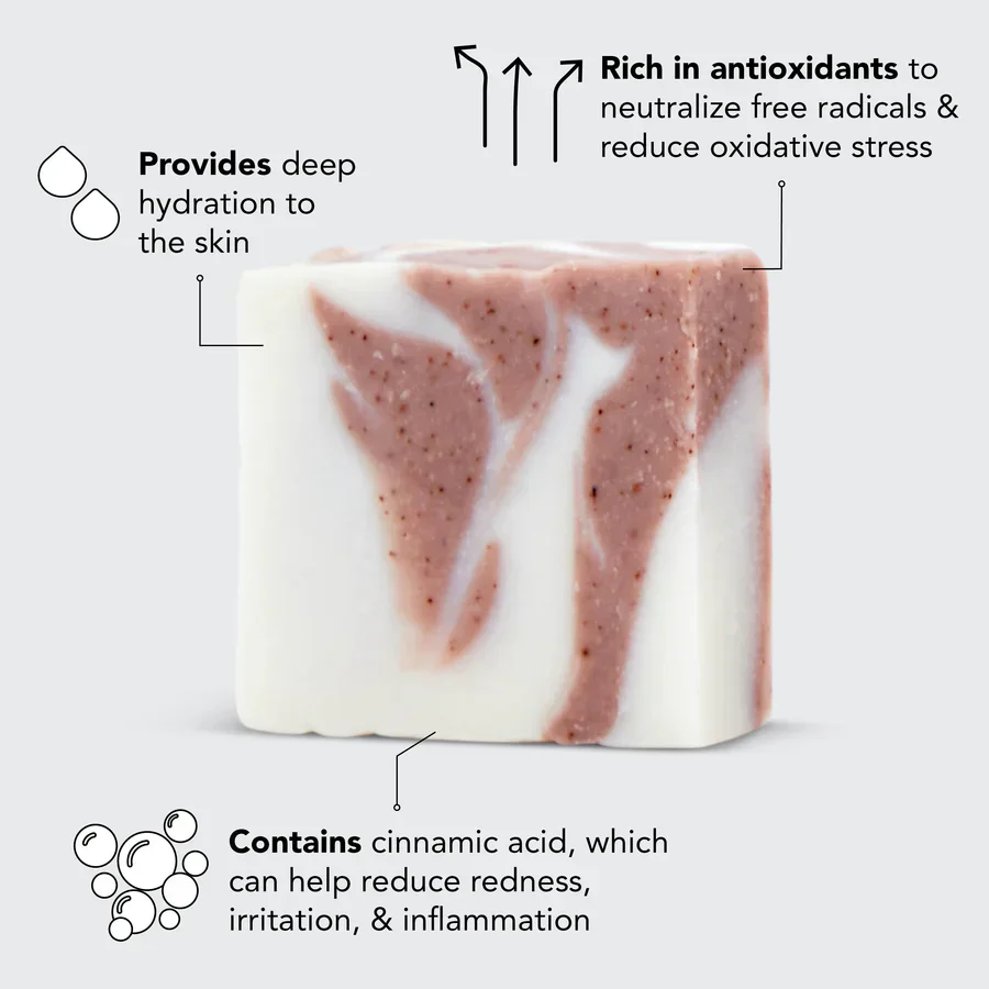 Kitsch Shea Butter Moisturizing Solid Body Wash Bar 113g - Image 4