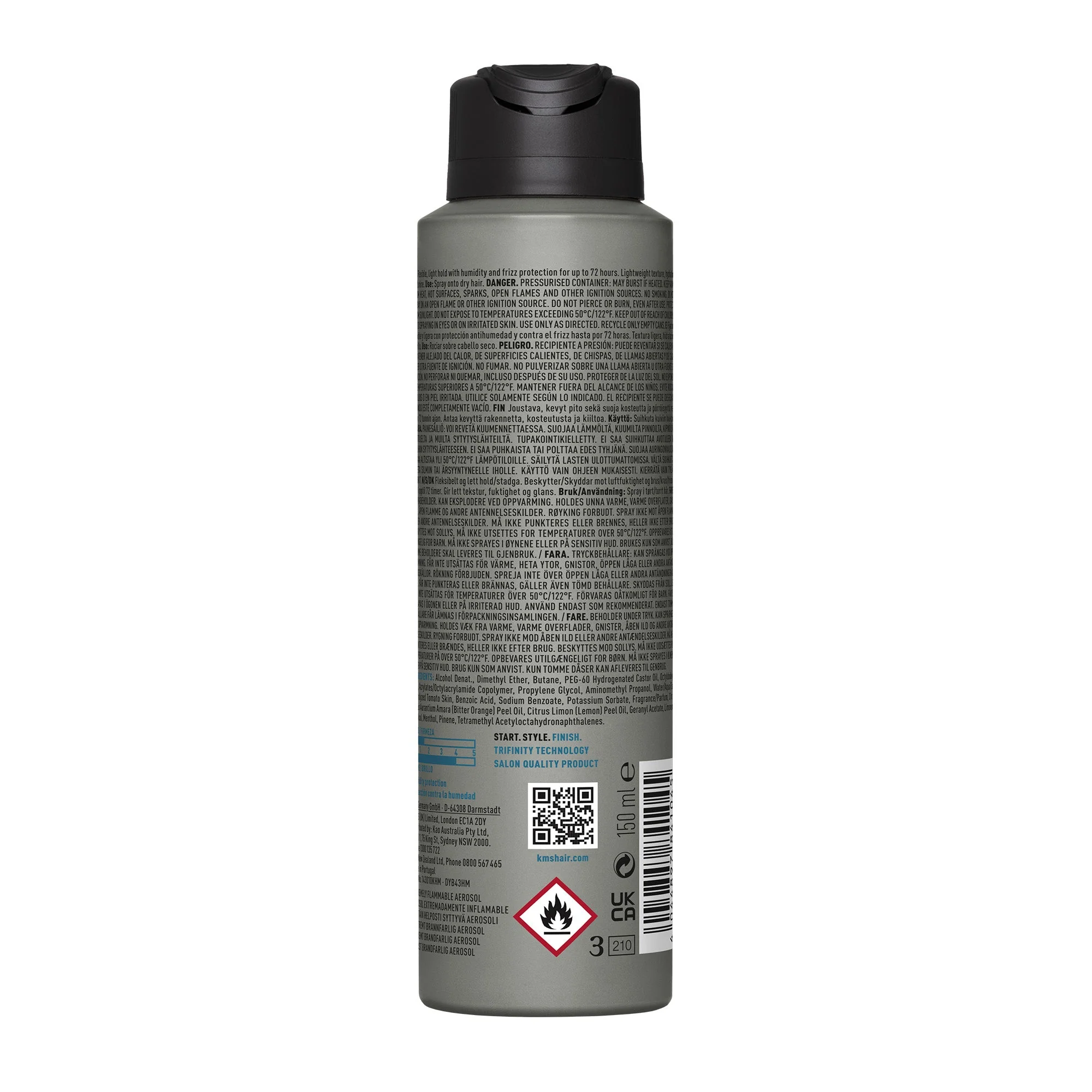 KMS Hairstay Dry Oil Spray 150ml - Image 10