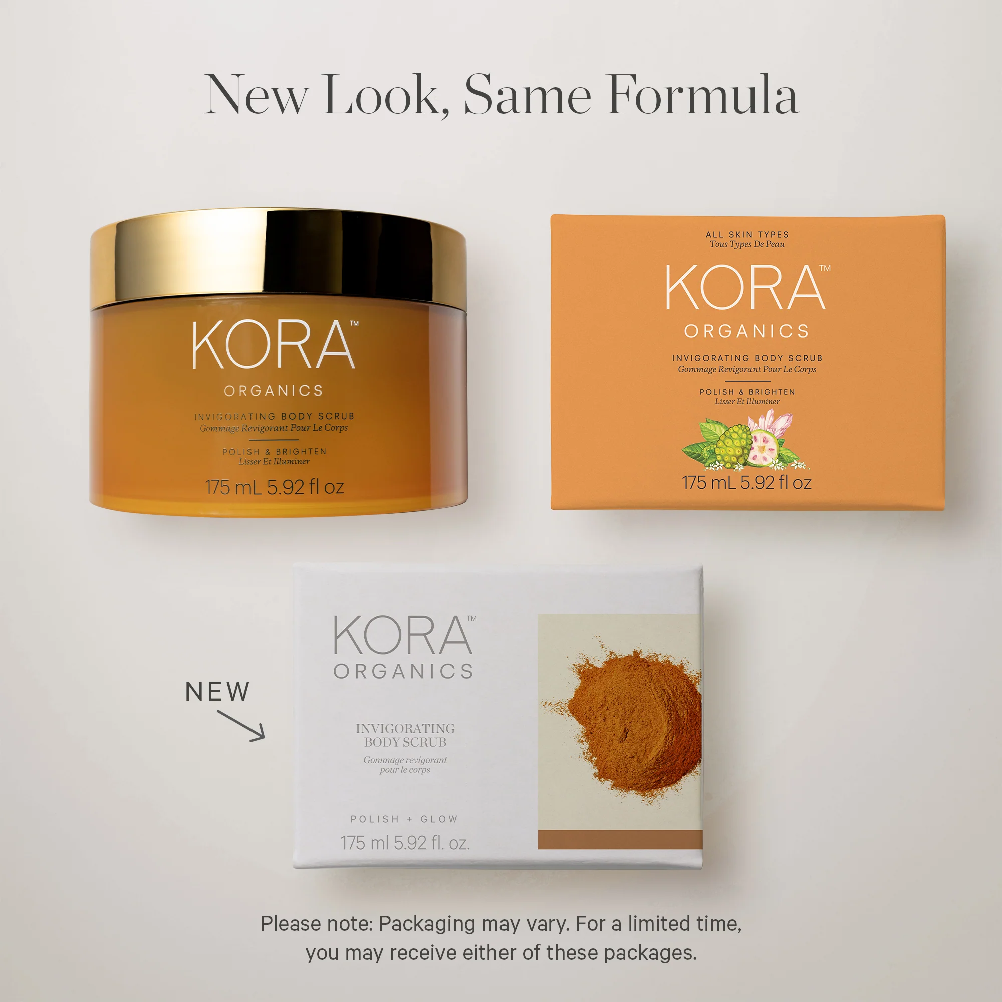 KORA Organics Invigorating Body Scrub 175ml - Image 2