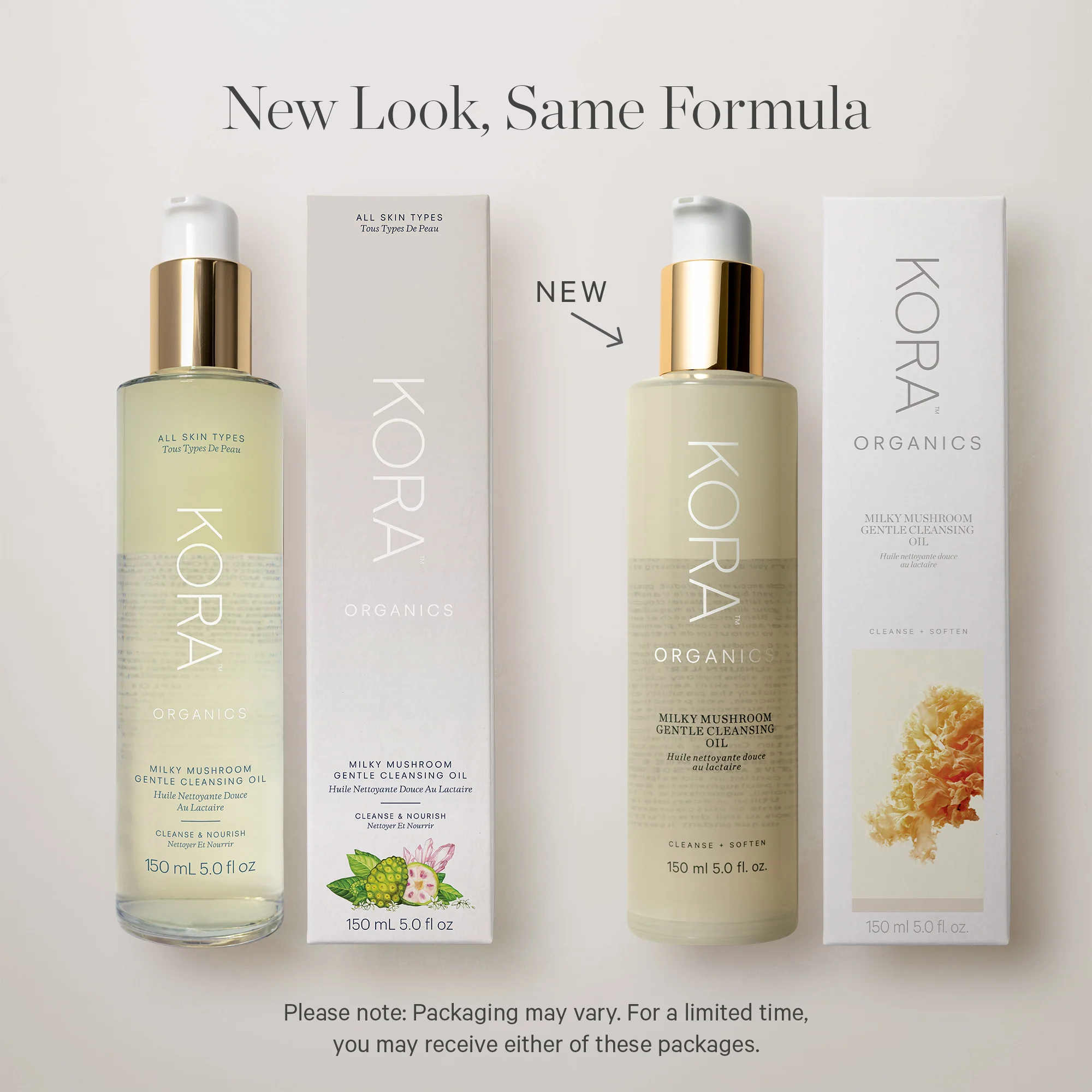 KORA Organics Milky Mushroom Gentle Cleansing Oil 150ml - Image 4