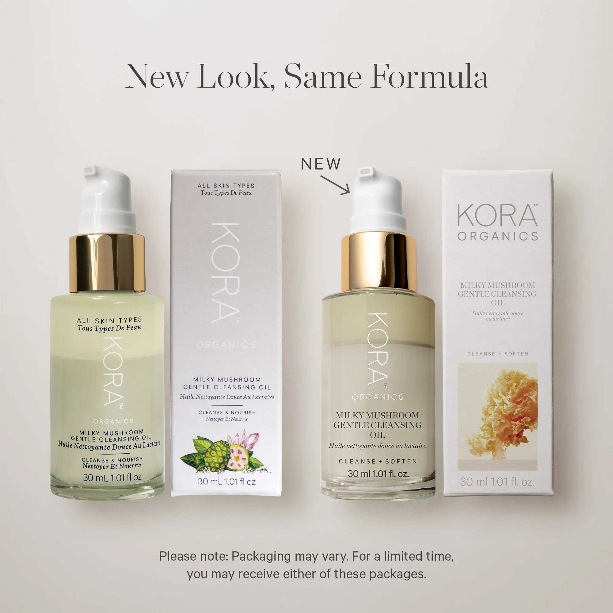 KORA Organics Milky Mushroom Gentle Cleansing Oil 30ml - Image 4