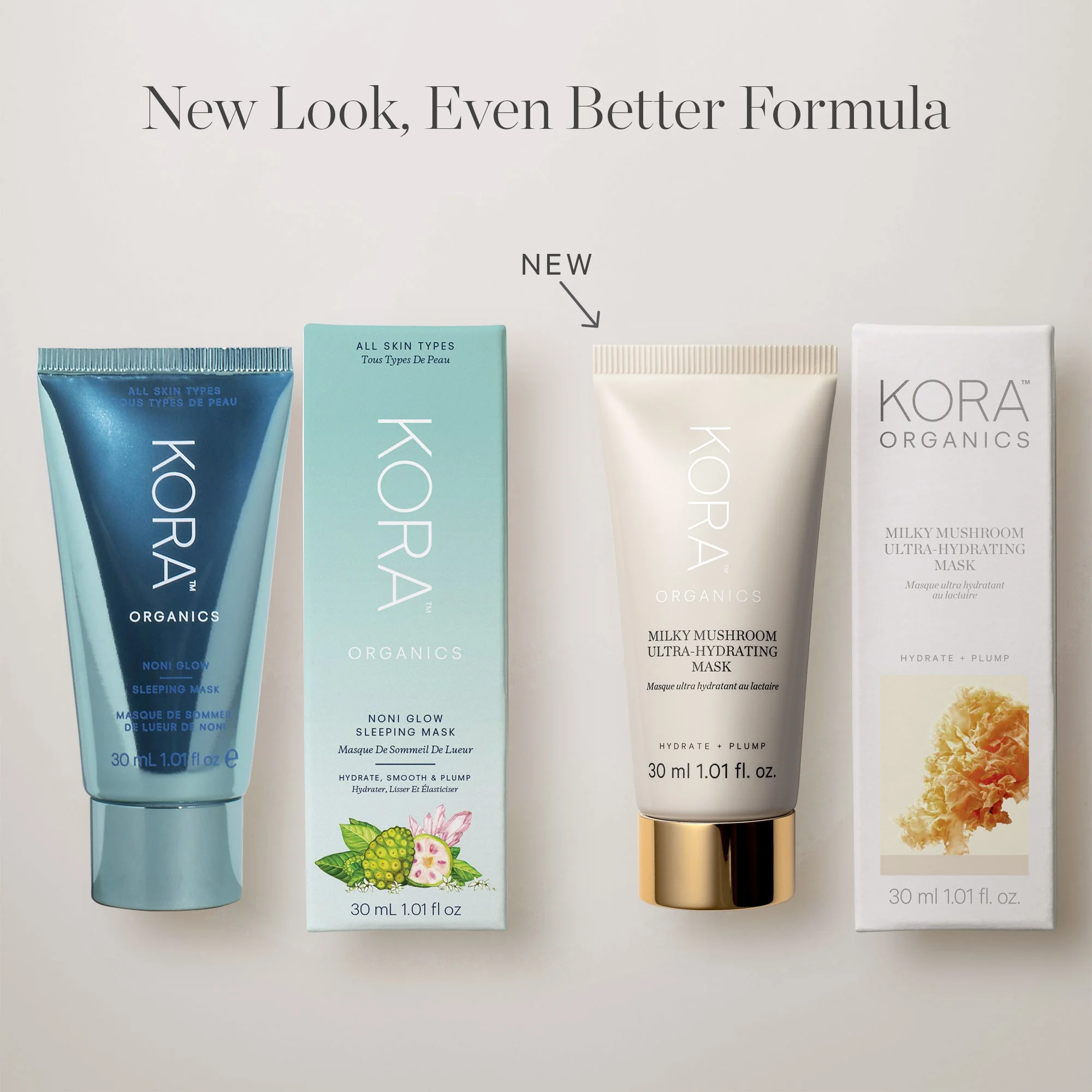 KORA Organics Milky Mushroom Ultra-Hydrating Mask 30ml - Image 2