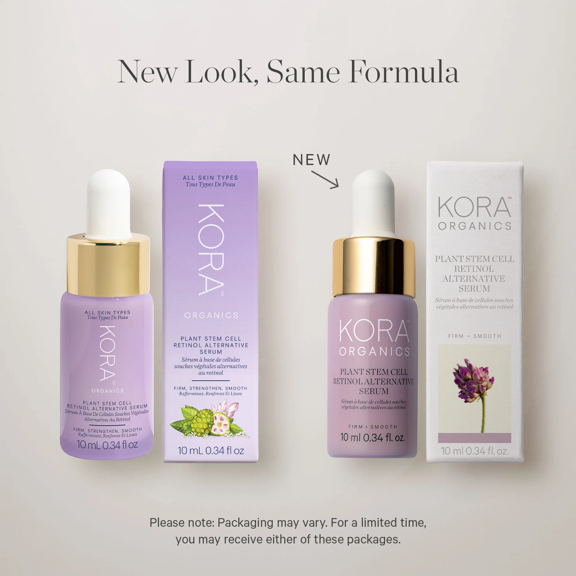 KORA Organics Plant Stem Cell Retinol Alternative Serum 10ml - Image 4