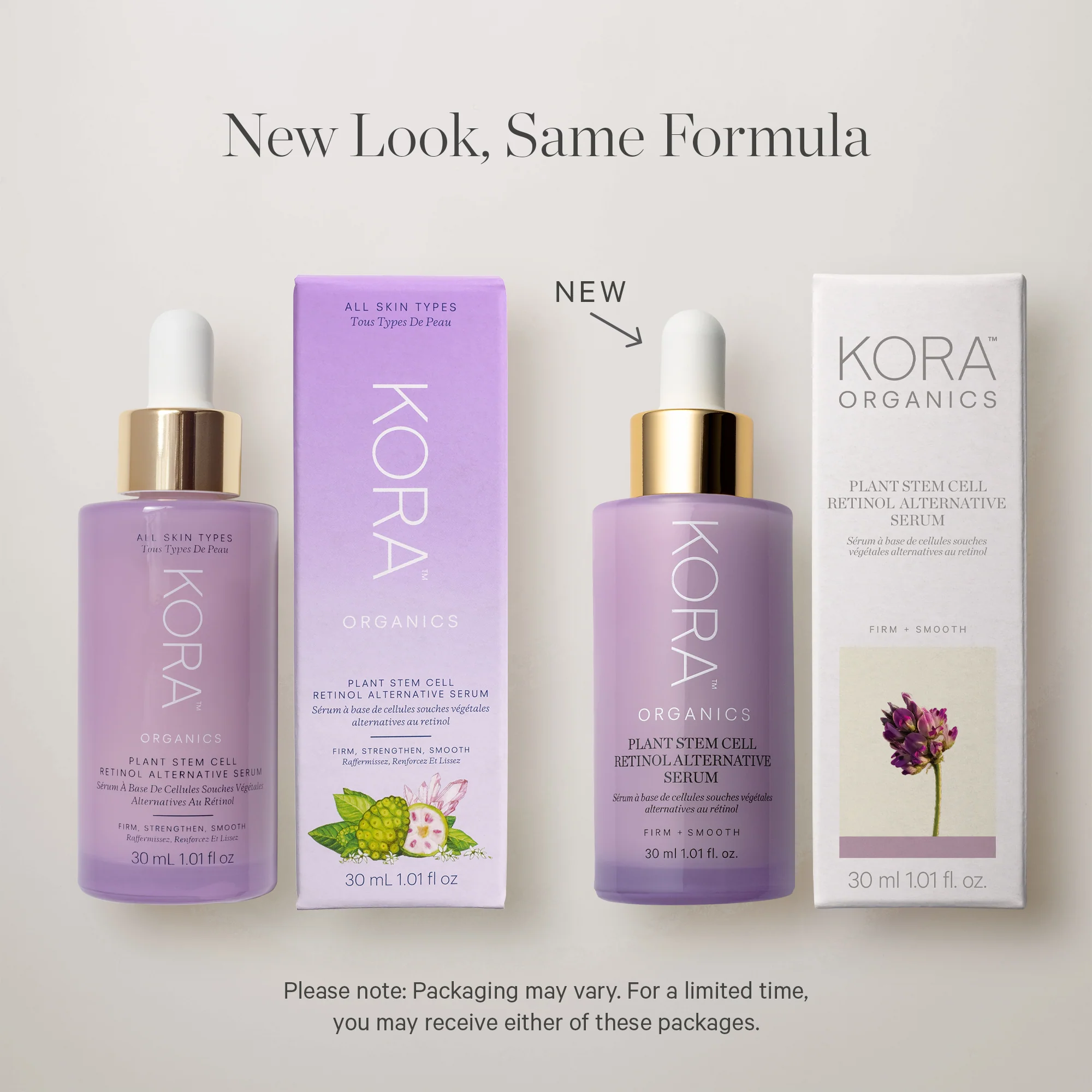 KORA Organics Plant Stem Cell Retinol Alternative Serum 30ml - Image 3