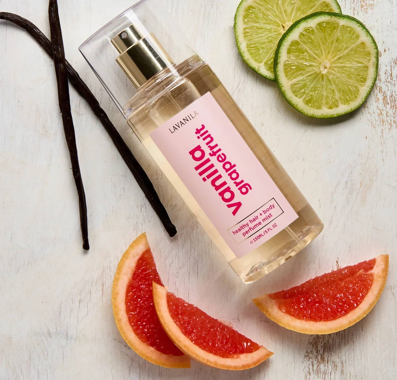Lavanila The Healthy Hair + Body Mist Vanilla Grapefruit 150ml - Image 3