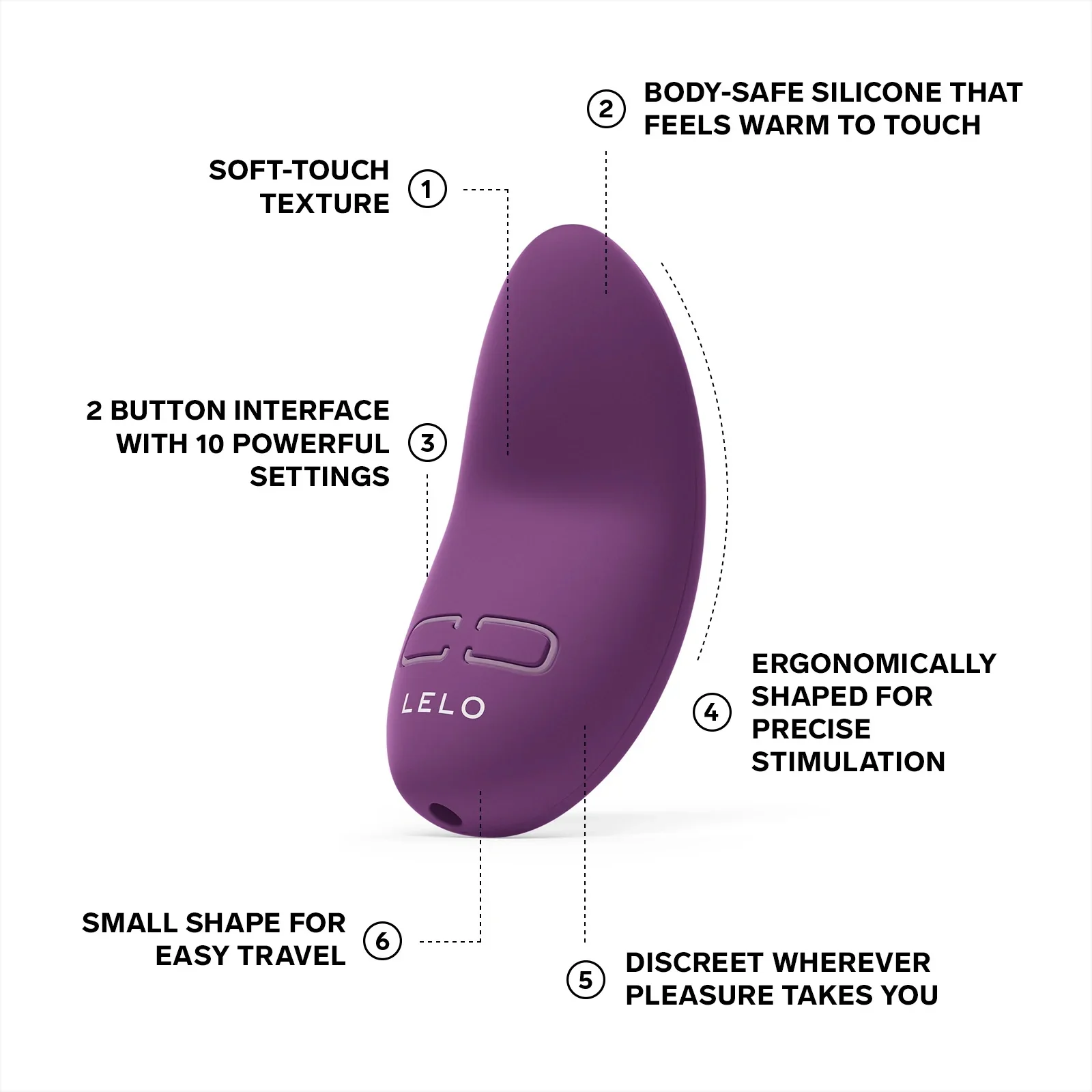 LELO Lily 3 - Dark Plum - Image 3