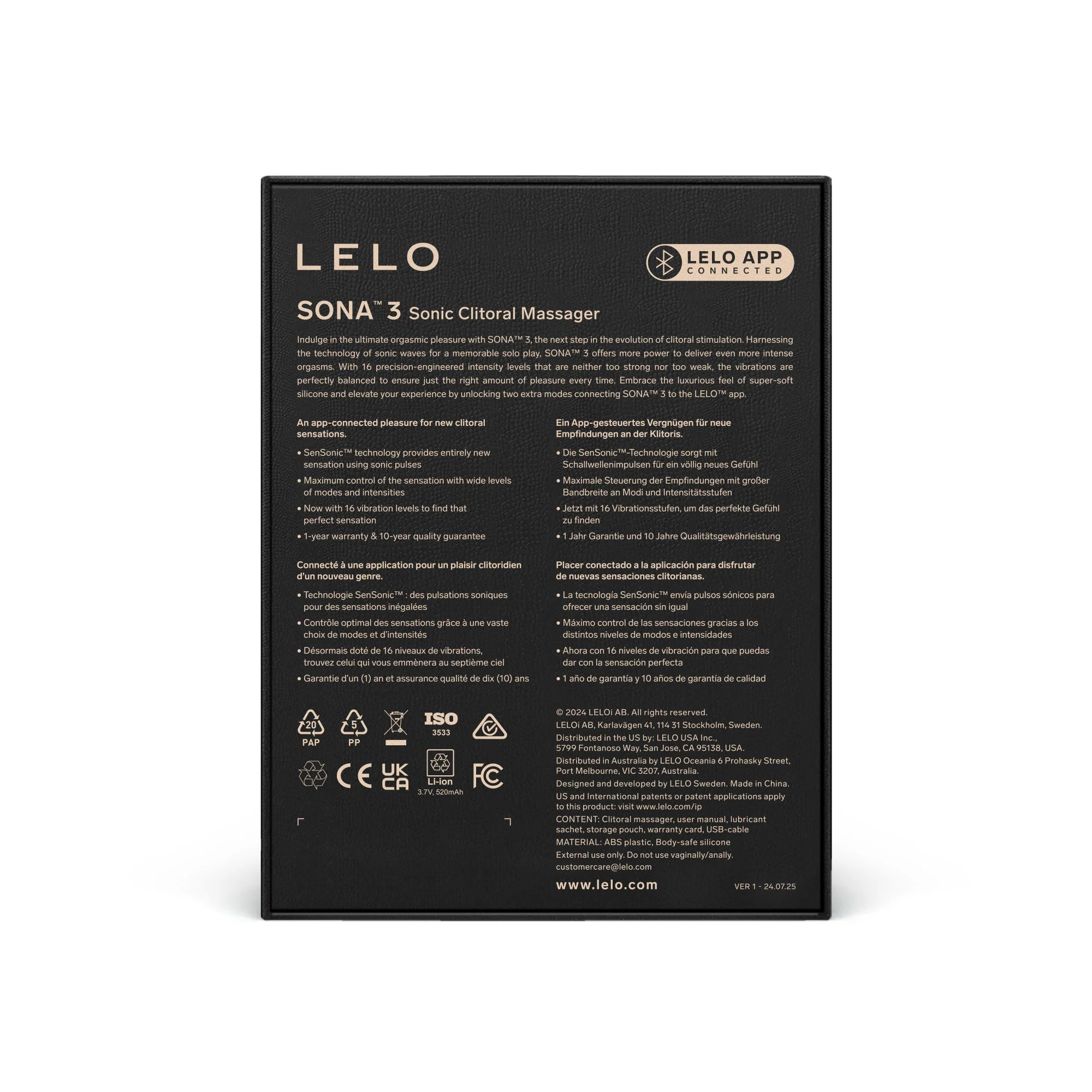LELO SONA 3 - Cyber Purple - Image 5