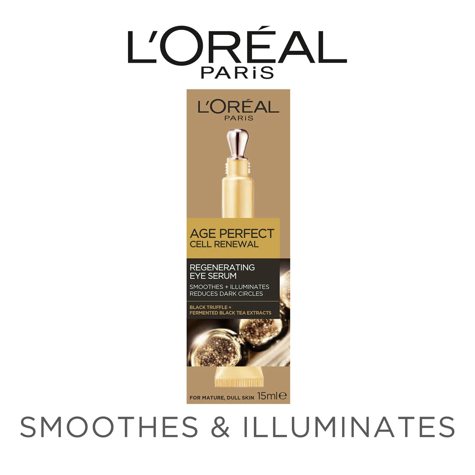 L'Oréal Paris Age Perfect Cell Renewal Regenerating Eye Serum 15ml - Image 3