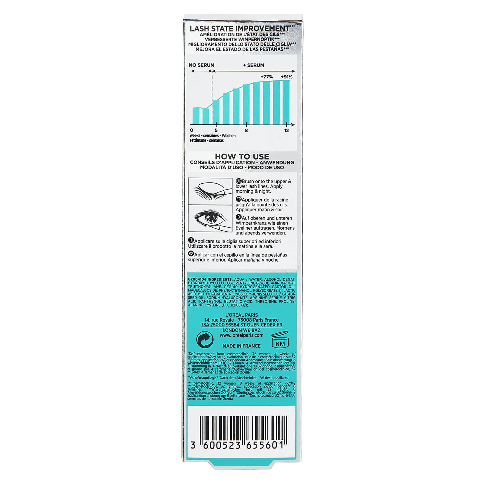 L'Oréal Paris Clinically Proven Lash Serum 2ml - Image 2