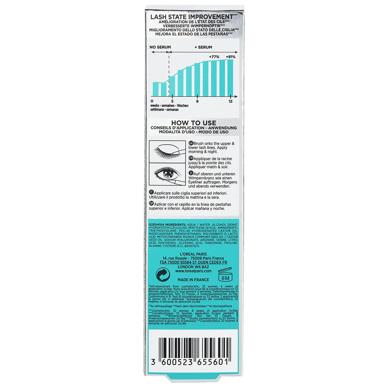 L'Oréal Paris Clinically Proven Lash Serum 2ml - Image 3