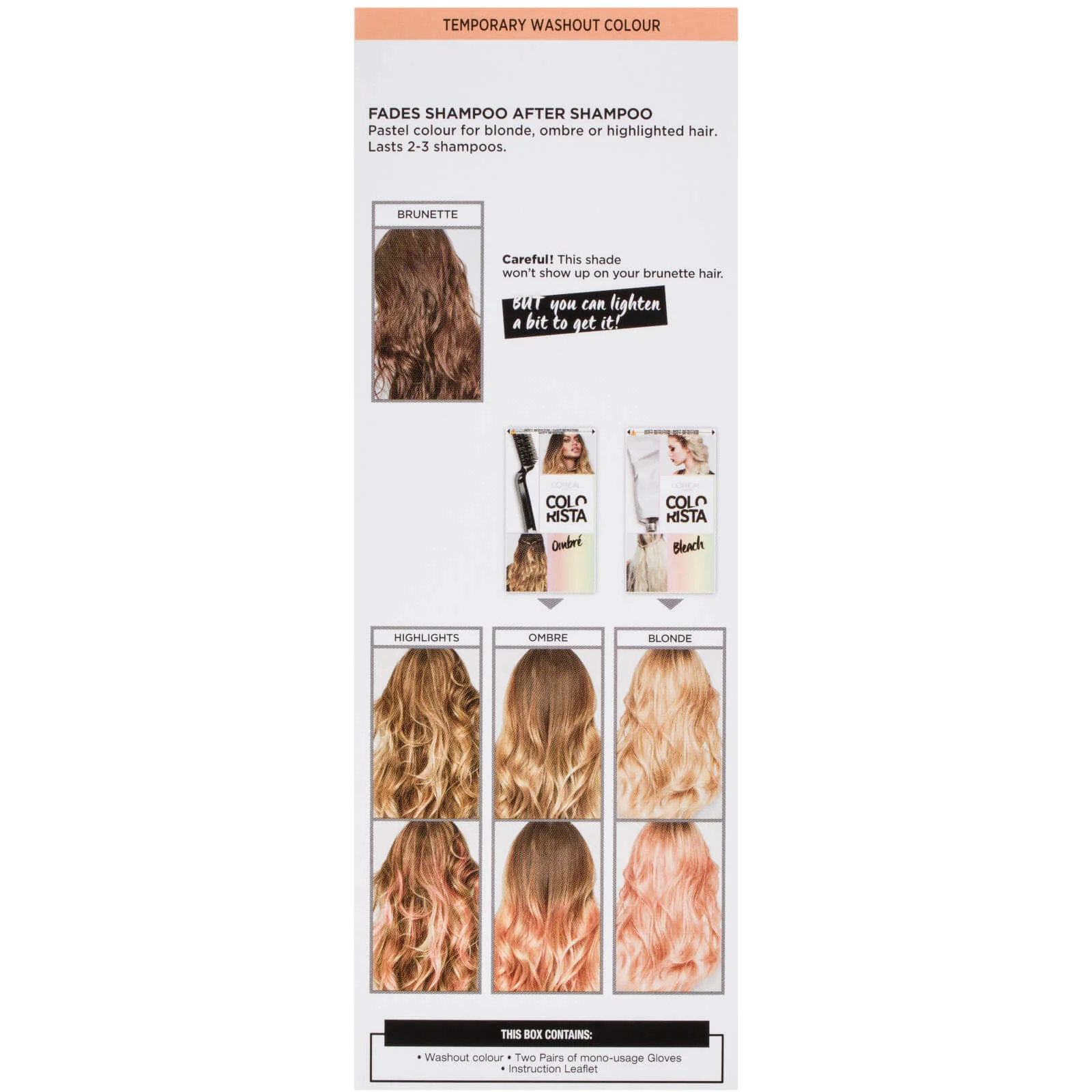 L'Oréal Paris Colorista Washout Dirty Peach - Image 6