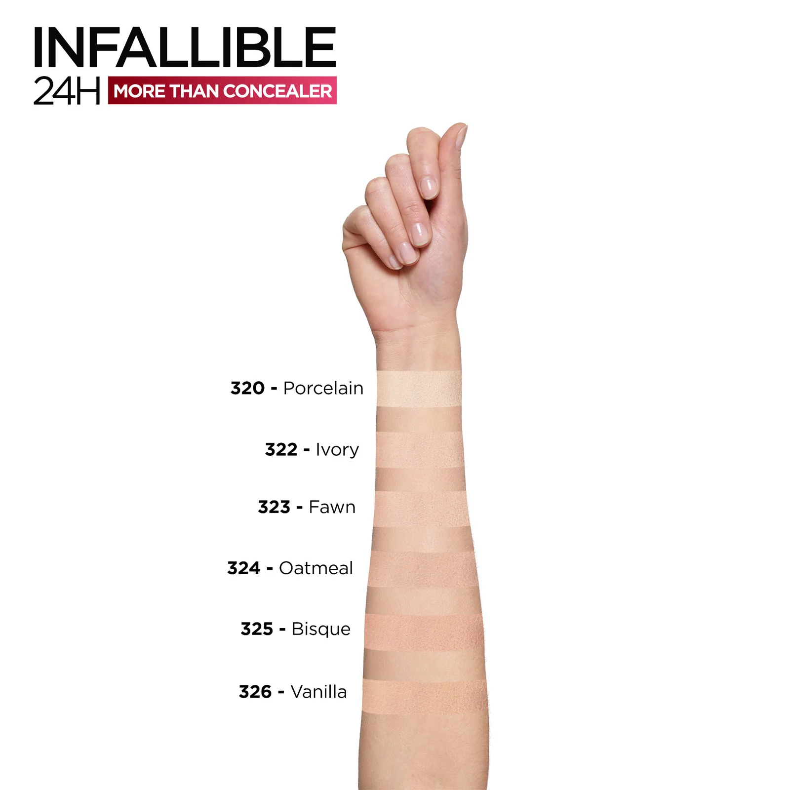 L'Oréal Paris Infallible More Than Concealer 10ml (Various Shades) - Image 53