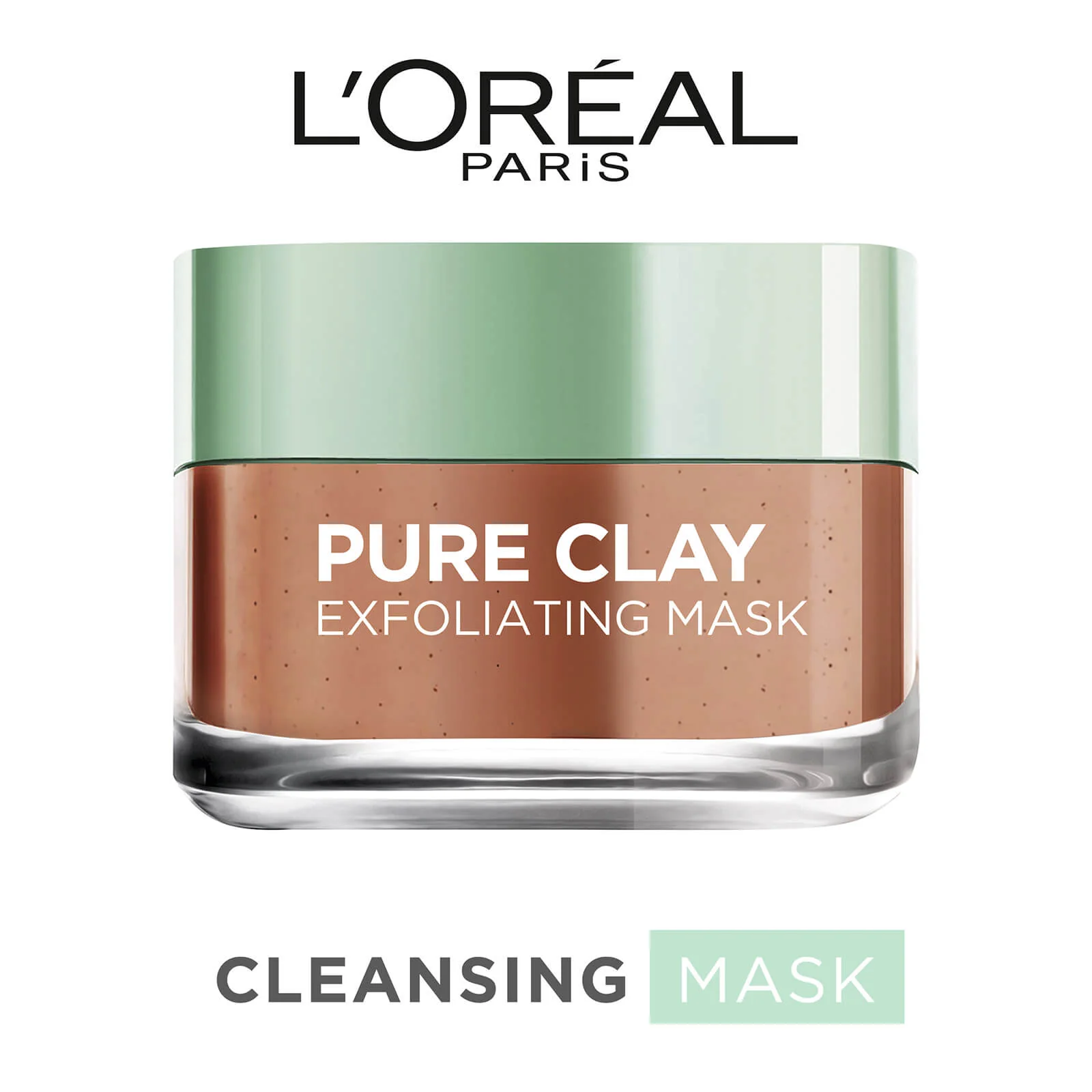 L'Oréal Paris Pure Clay Exfoliates and Smoothes Mask 50ml - Image 2