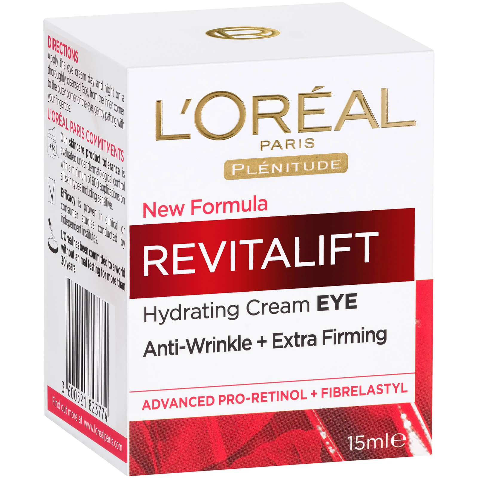 L'Oréal Paris Revitalift Eye Contour Cream 15ml - Image 3