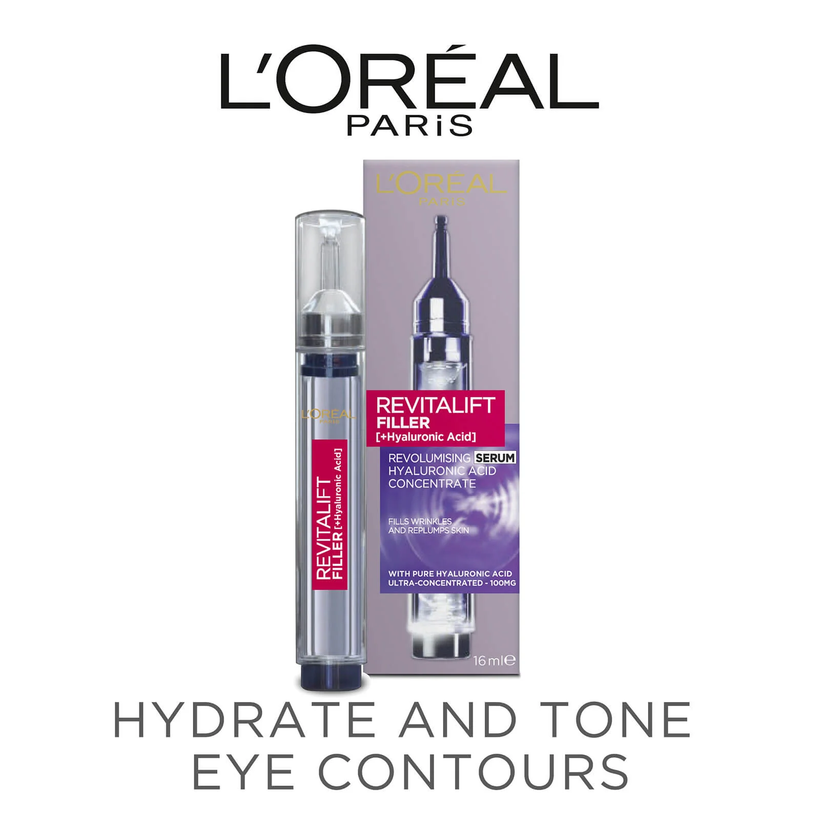 L'Oréal Paris Revitalift Filler Revolumising Serum 16ml - Image 3