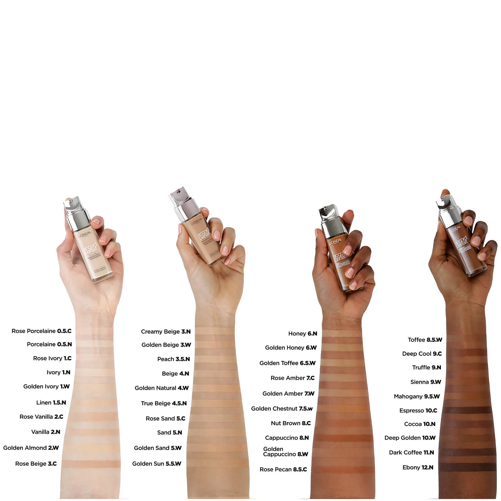 L'Oréal Paris True Match Liquid Foundation with SPF and Hyaluronic Acid 30ml (Various Shades) - Image 15