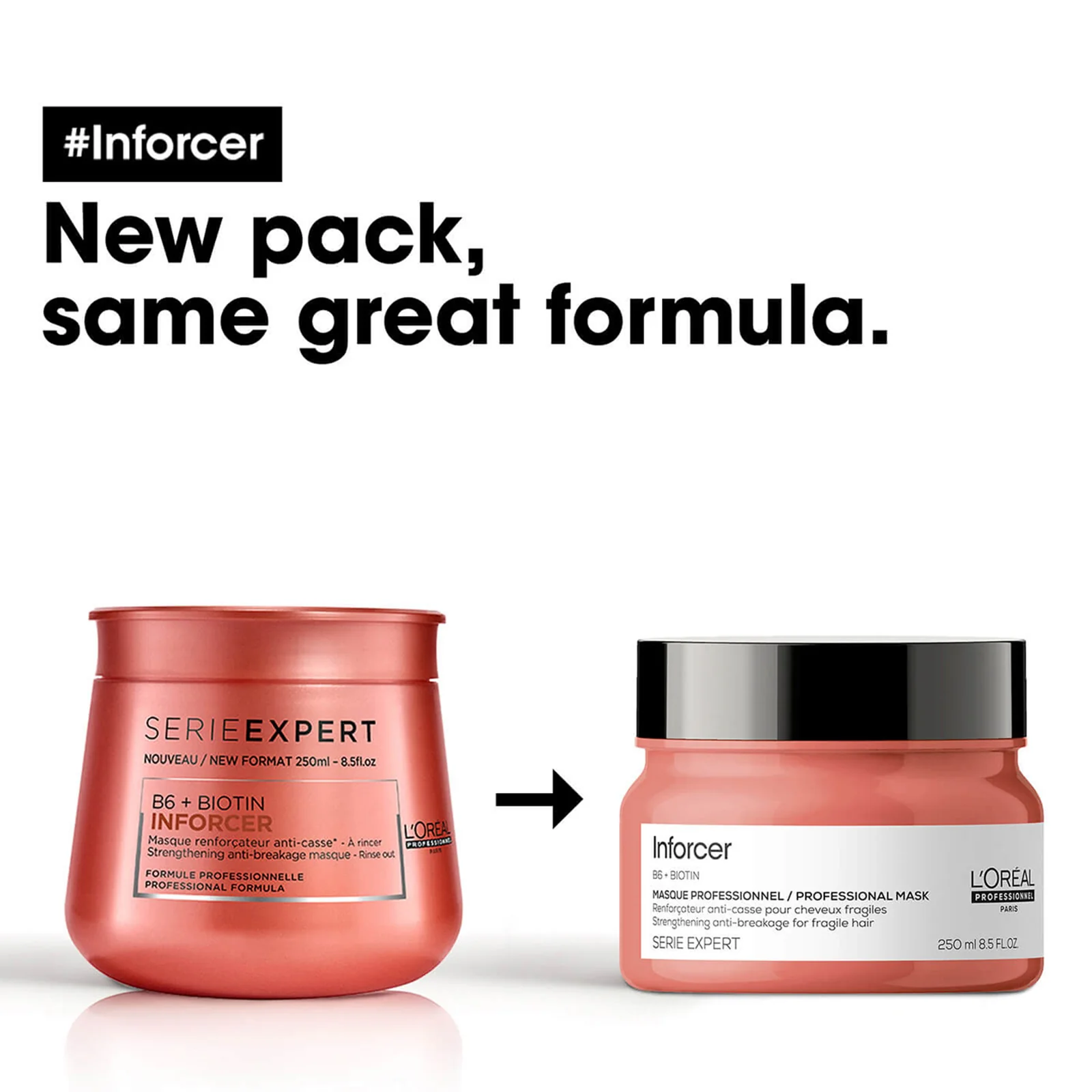 L'Oréal Professionnel Serie Expert Inforcer Masque 250ml - Image 2