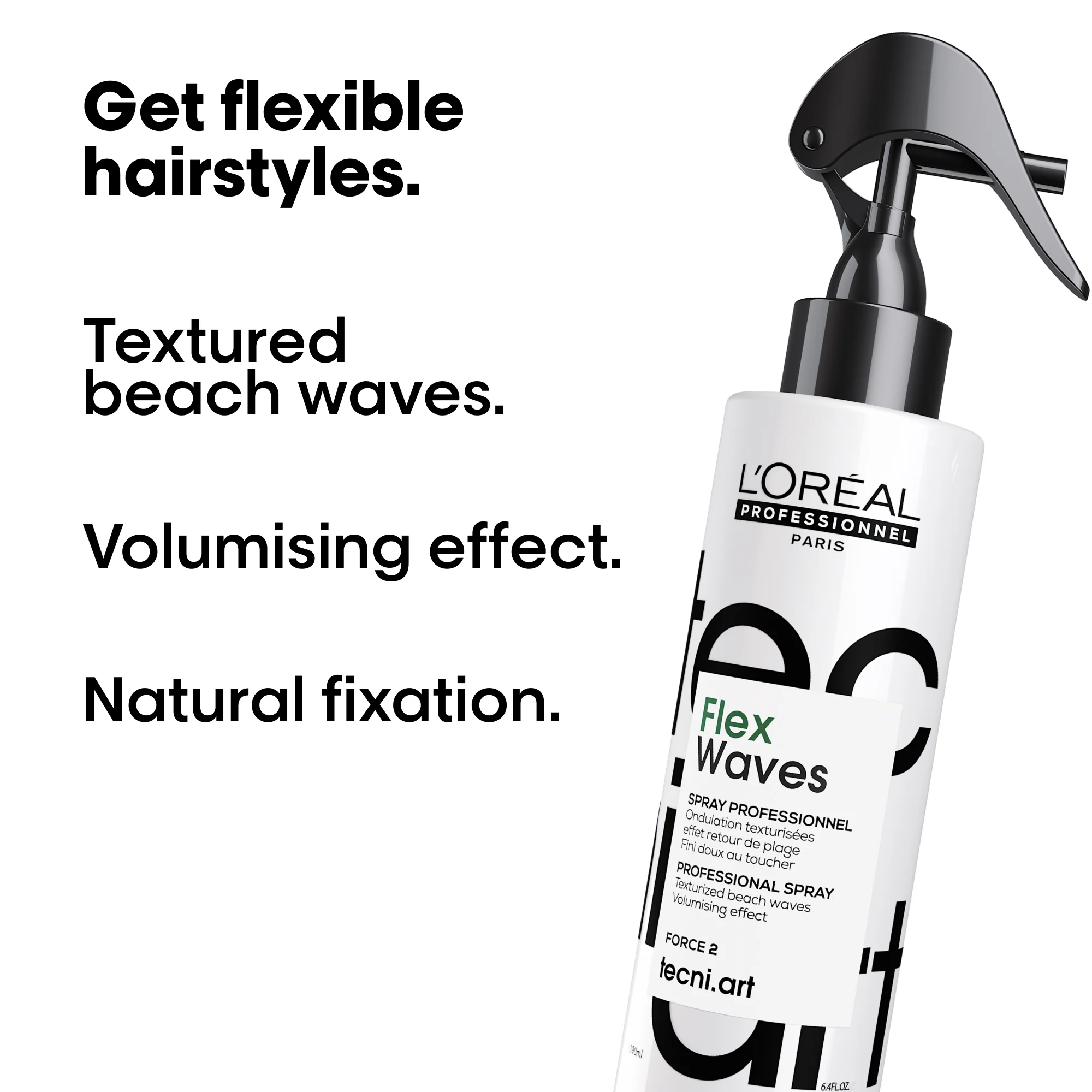 L'Oreal Professionnel Tecni.ART Flex Waves Texturising Salt Spray 150ml - Image 2