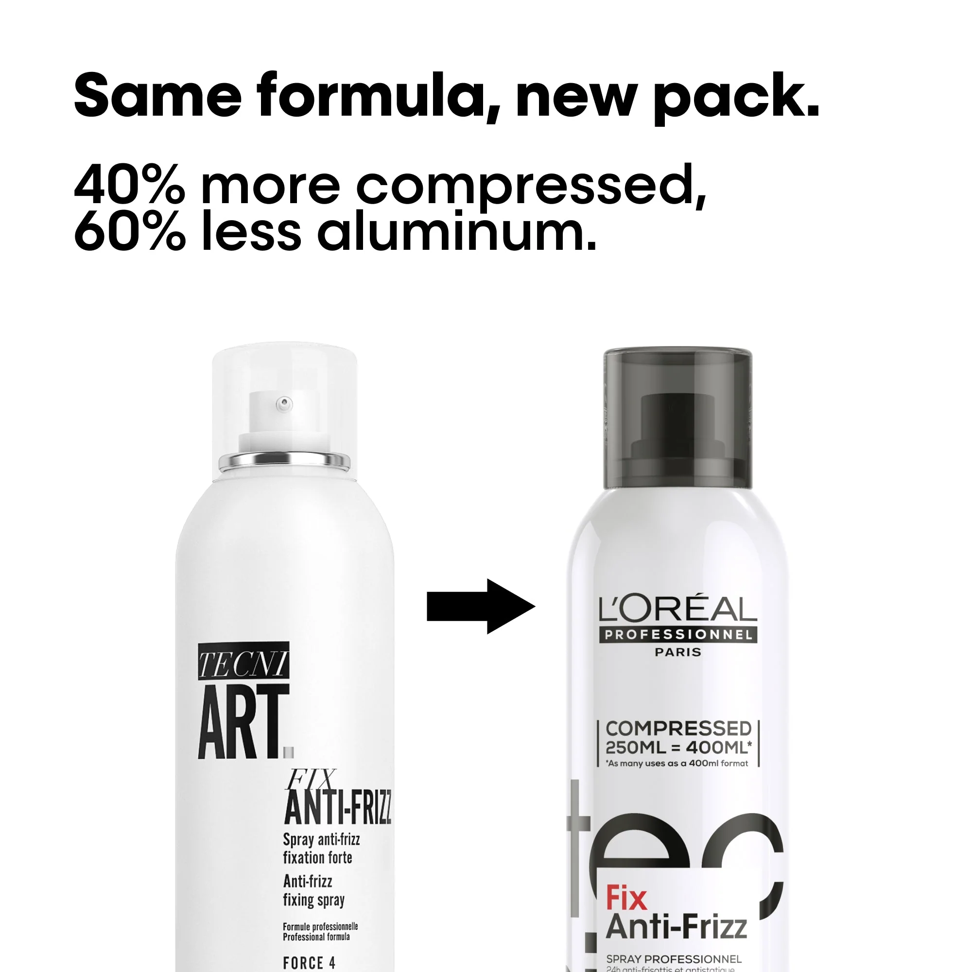 L'Oreal Professionnel Tecni.ART Fix Anti-Frizz Spray 250ml - Image 3