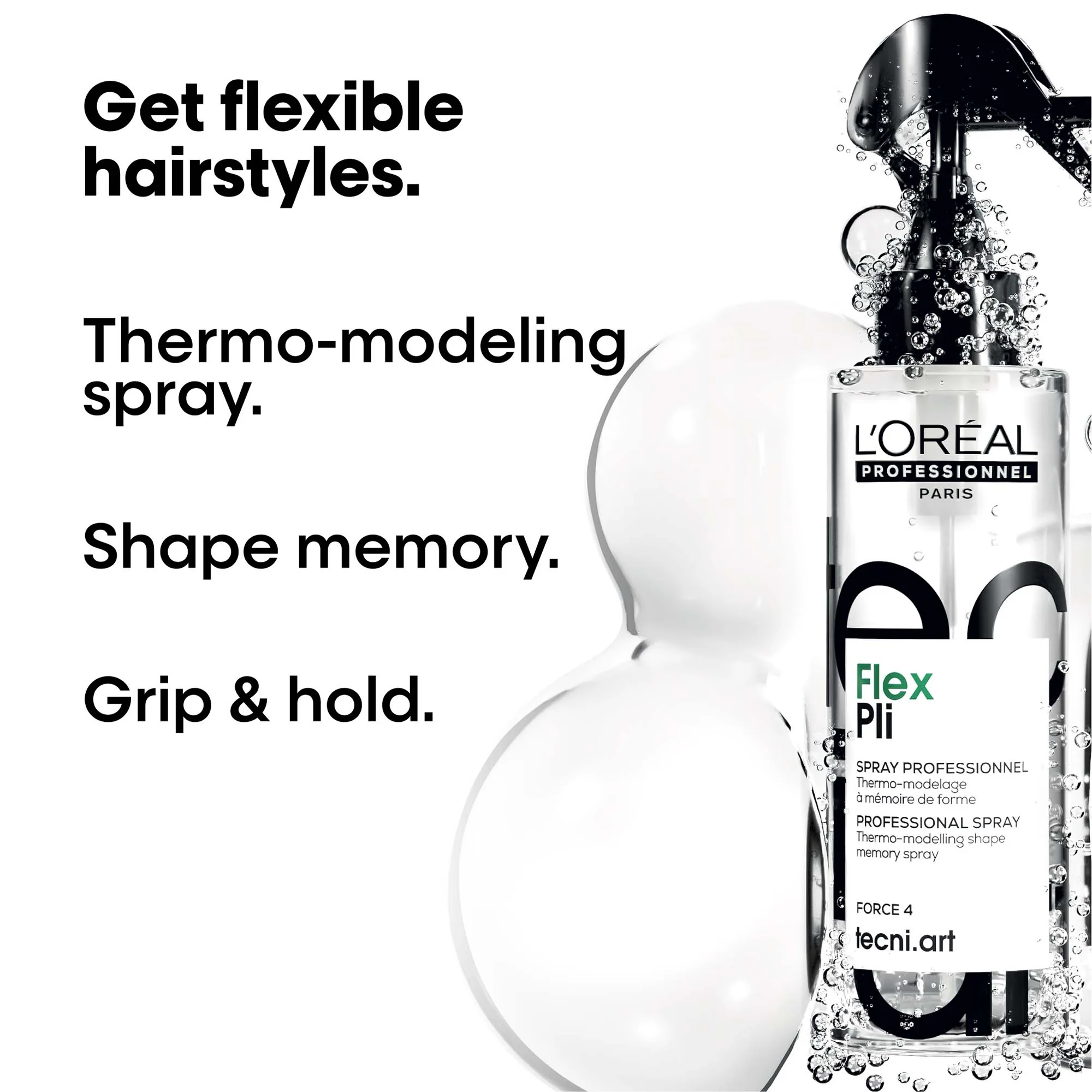 L'Oreal Professionnel Tecni.ART Flex Pli Thermo-Modelling Spray 190ml - Image 2