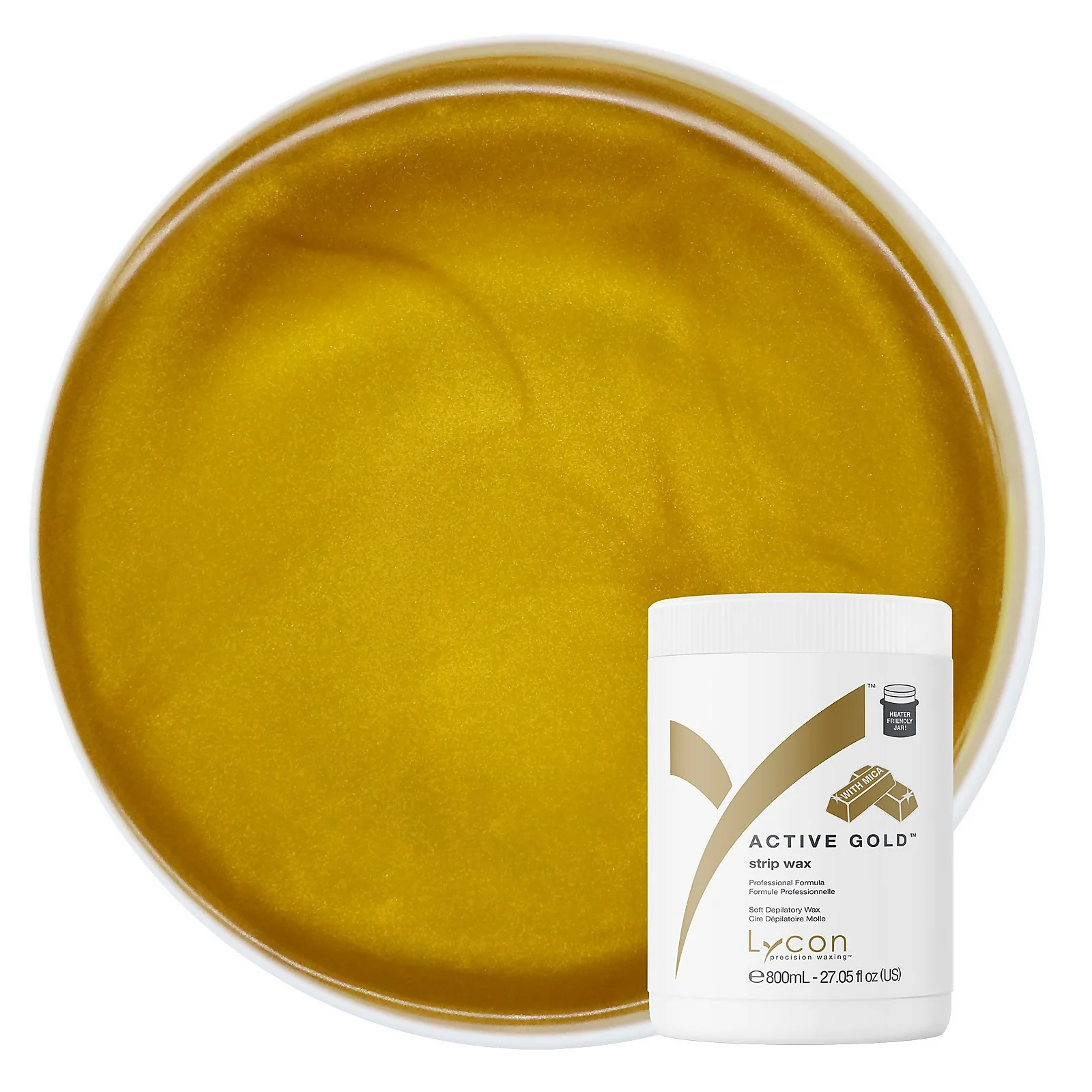 Lycon Active Gold Strip Wax 800ml - Image 2