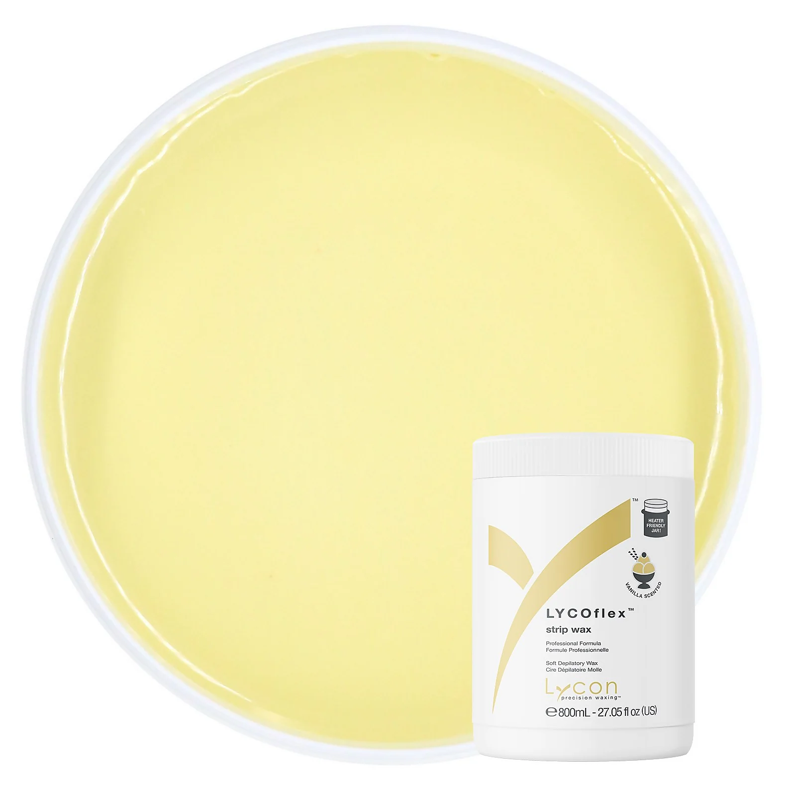 Lycon Lycoflex Vanilla Strip Wax Xxx 800ml - Image 2