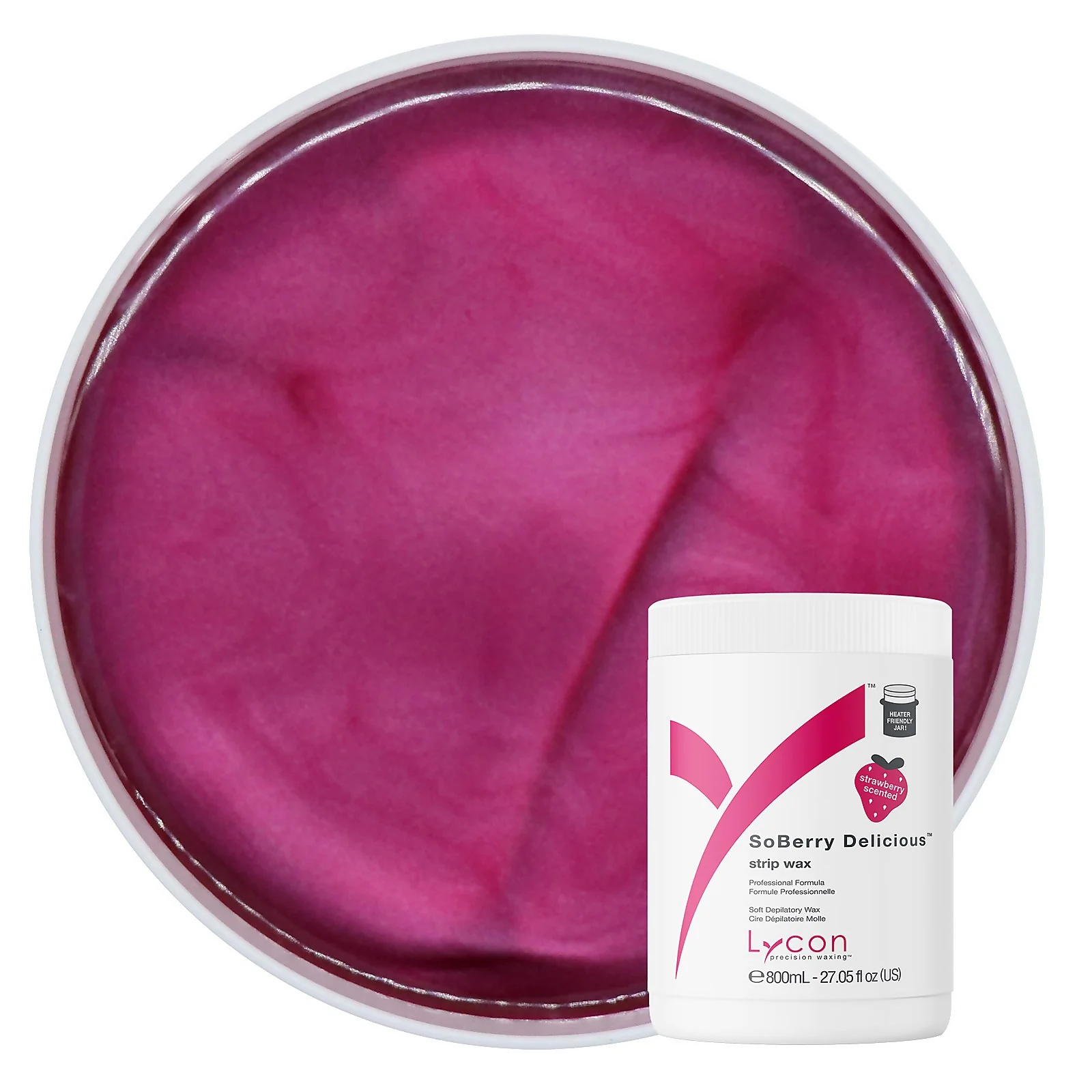 Lycon Soberry Delicious Strip Wax 800ml - Image 2