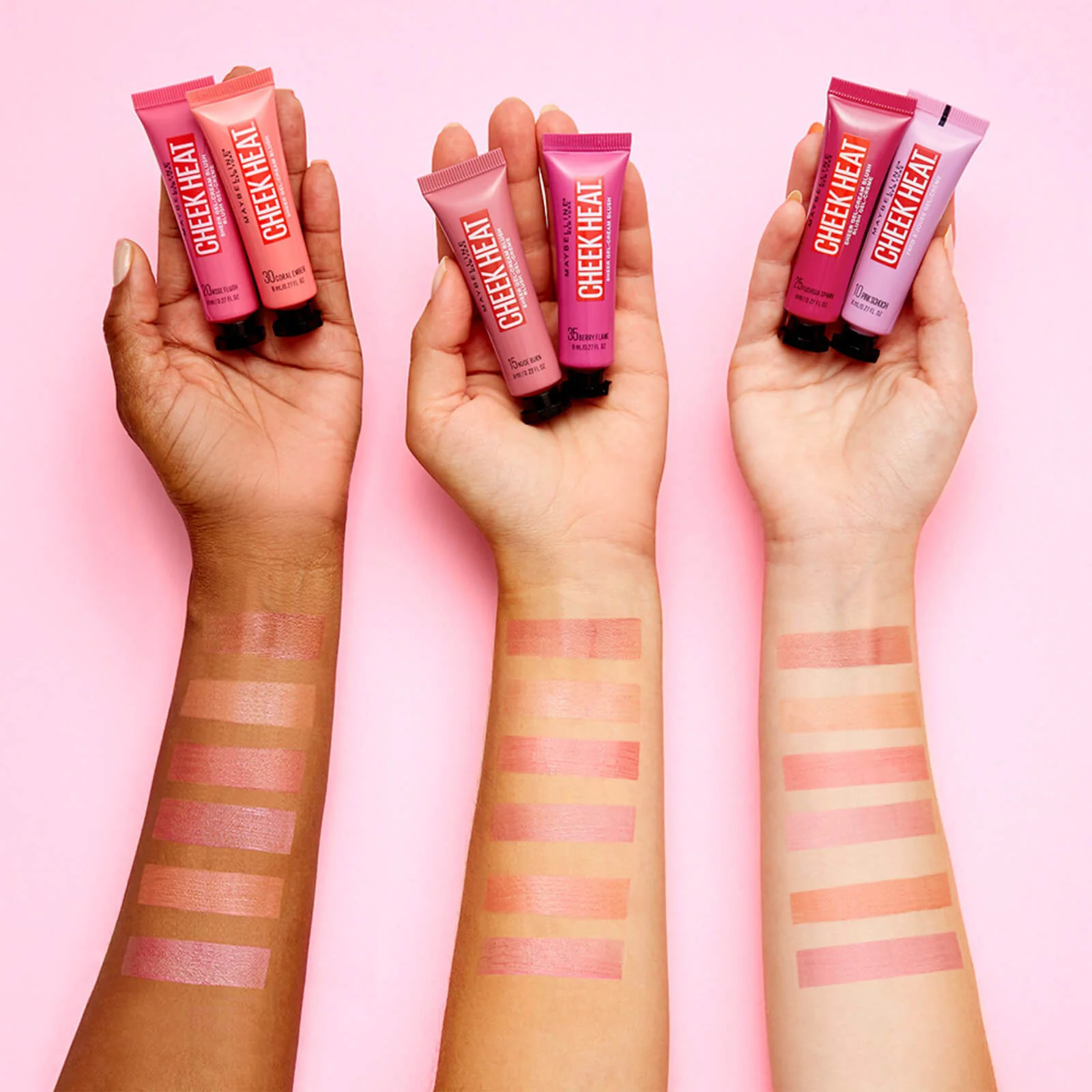 Maybelline Cheek Heat Sheer Blusher - 15 Nude Burn - Image 3