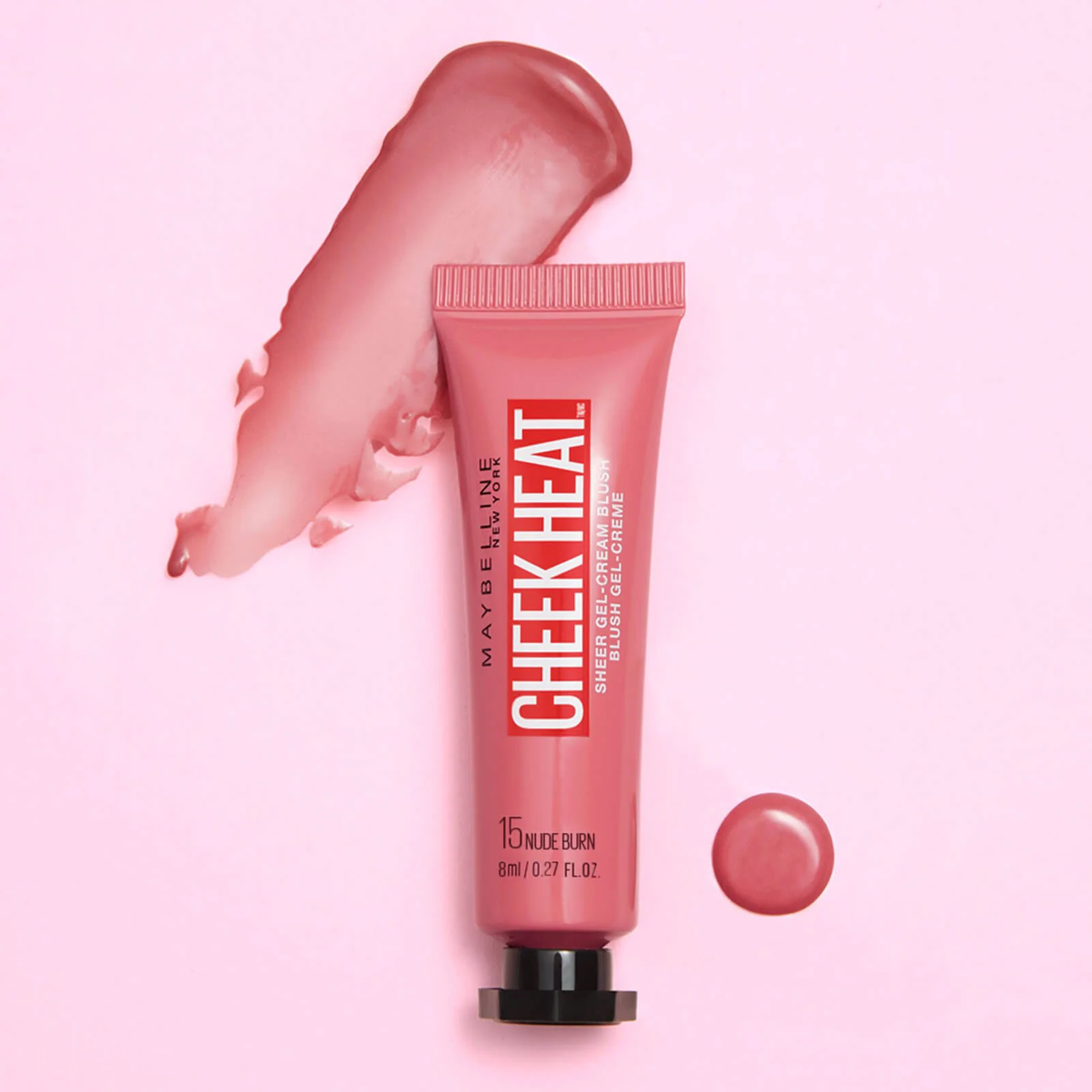 Maybelline Cheek Heat Sheer Blusher - 15 Nude Burn - Image 4