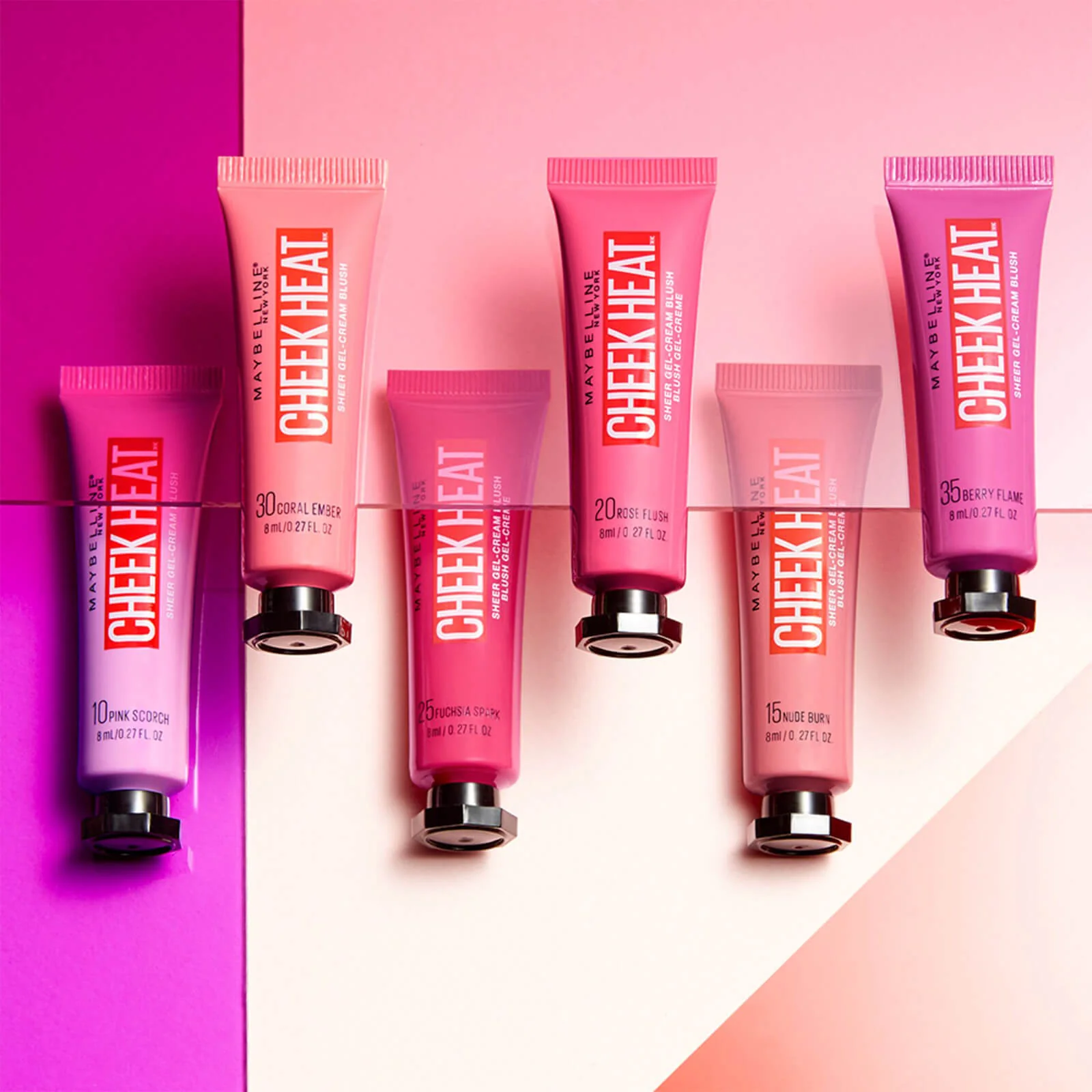 Maybelline Cheek Heat Sheer Blusher - 15 Nude Burn - Image 7