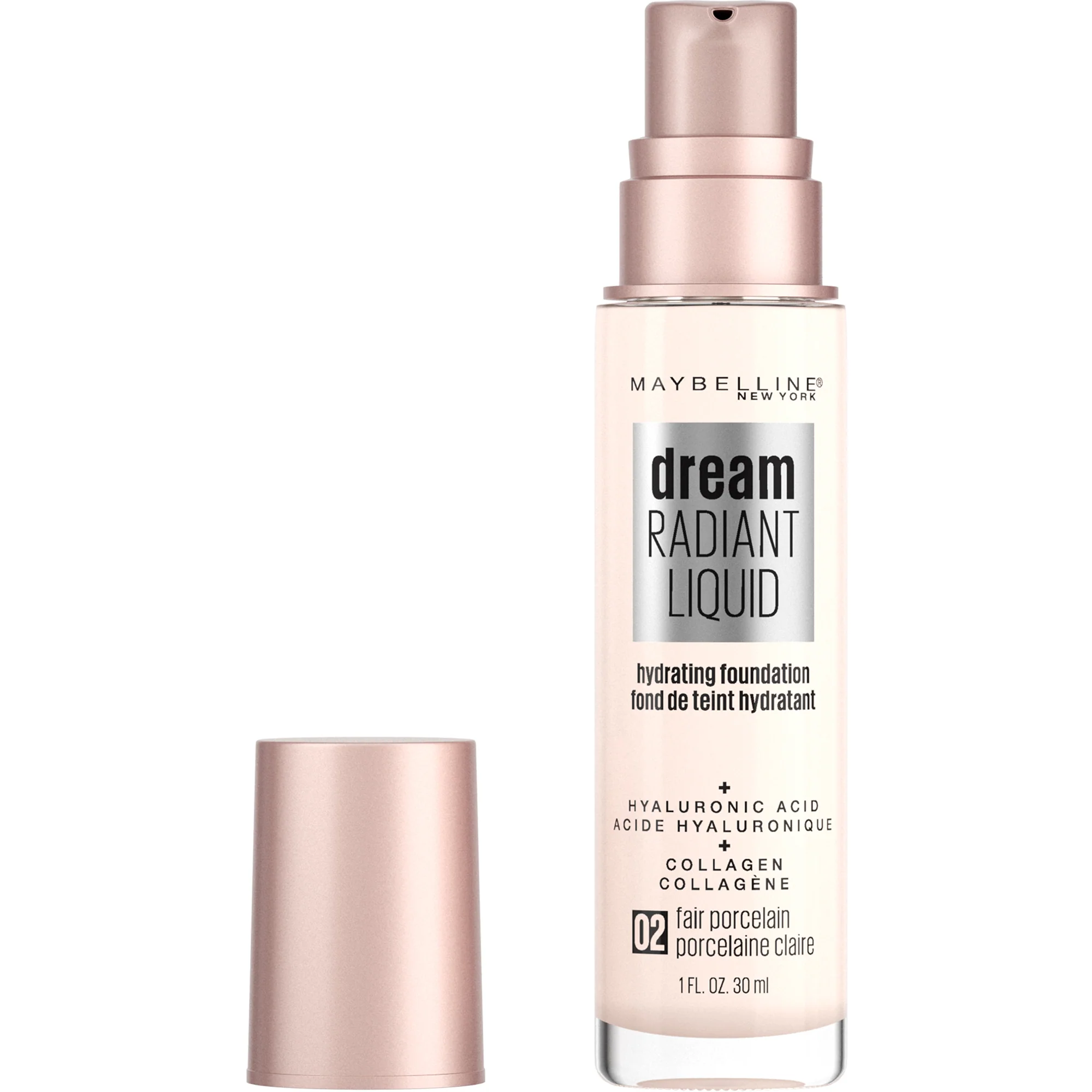 Maybelline Dream Radiant Liquid Hydrating Foundation 30ml (Various Shades) - Image 20