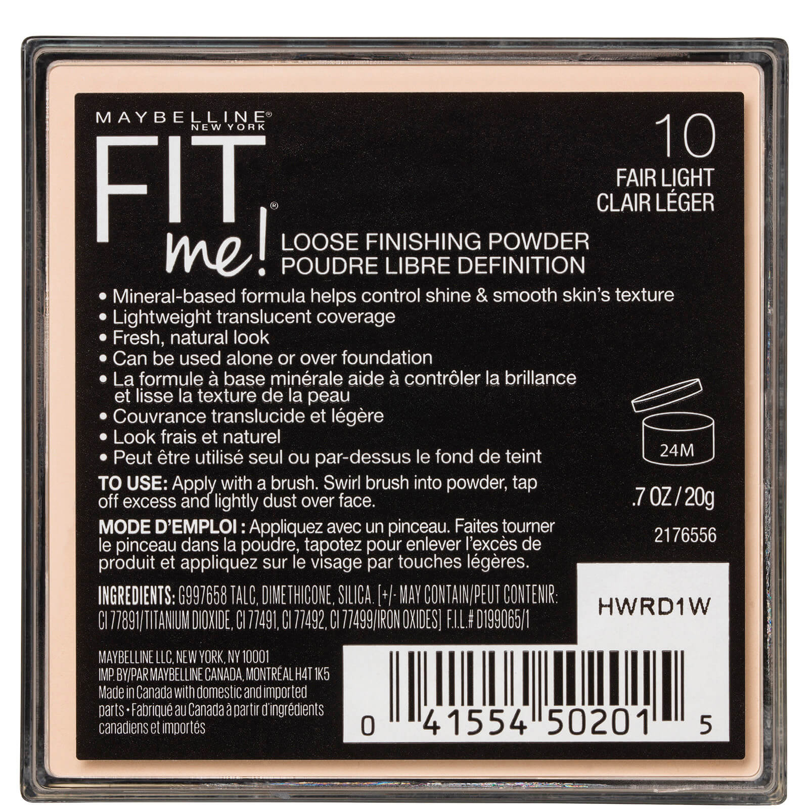 Maybelline Fit Me! Loose Finishing Powder 20g (Various Shades) - Image 3