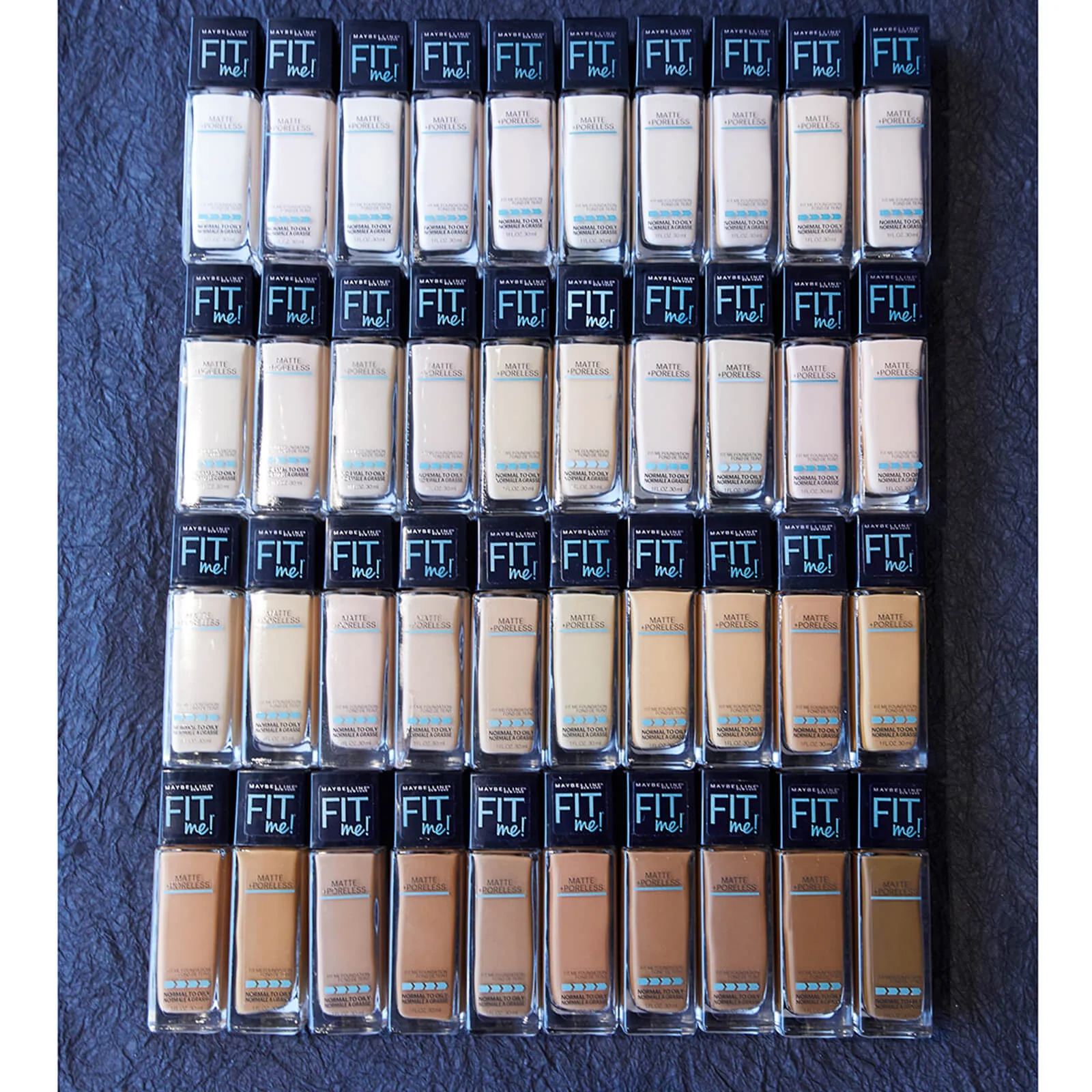 Maybelline Fit Me! Matte and Poreless Mattifying Liquid Foundation 30ml (Various Shades) - Image 10