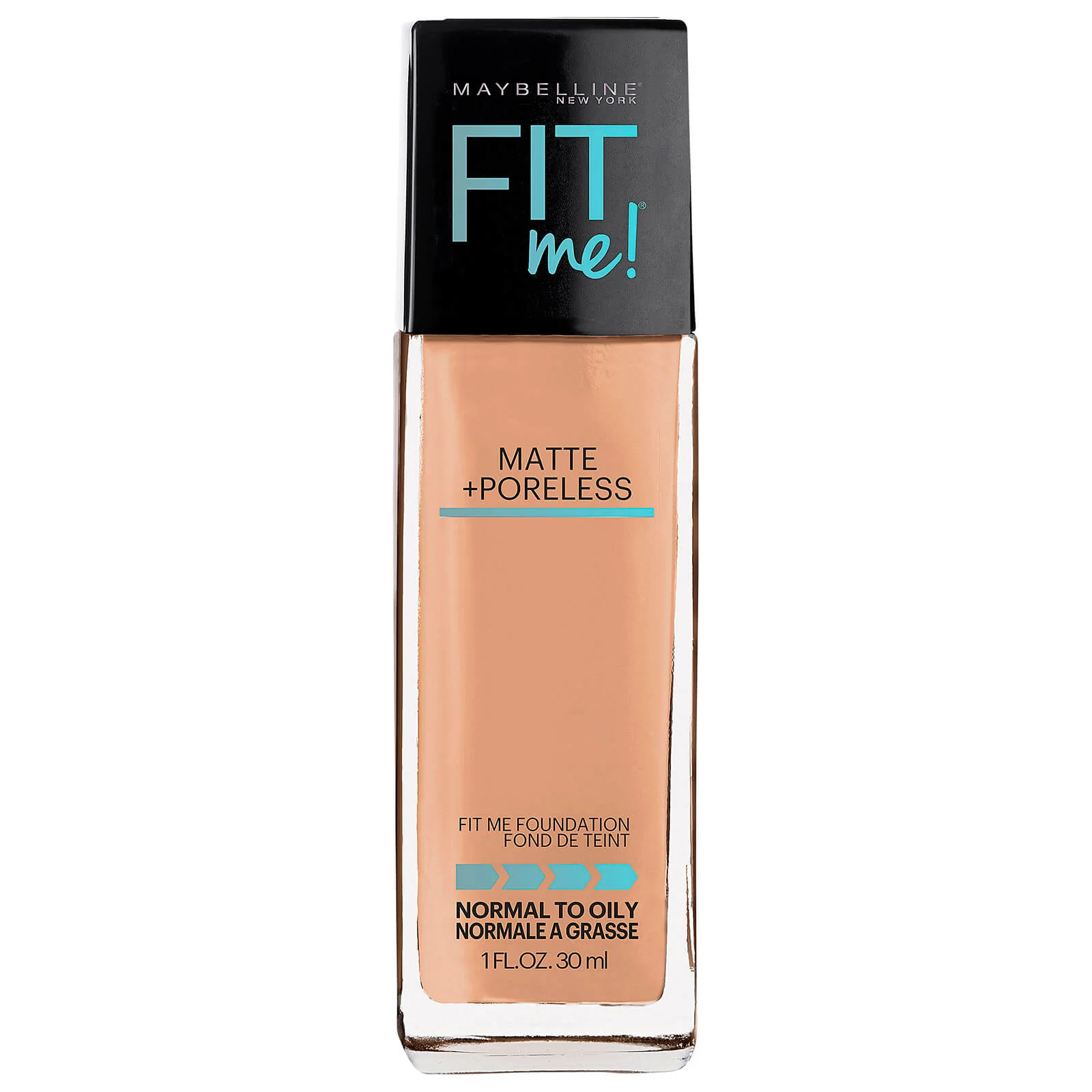 Maybelline Fit Me! Matte and Poreless Mattifying Liquid Foundation 30ml (Various Shades) - Image 101