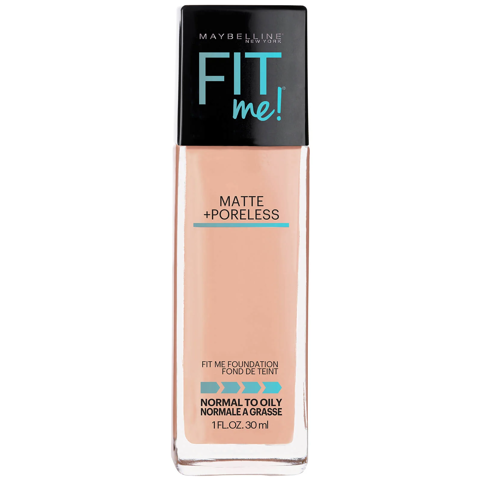 Maybelline Fit Me! Matte and Poreless Mattifying Liquid Foundation 30ml (Various Shades) - Image 111