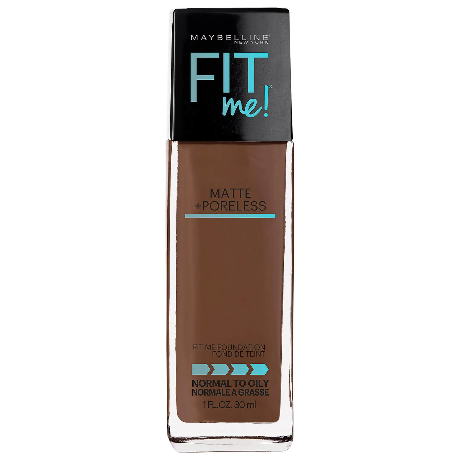 Maybelline Fit Me! Matte and Poreless Mattifying Liquid Foundation 30ml (Various Shades) - Image 116