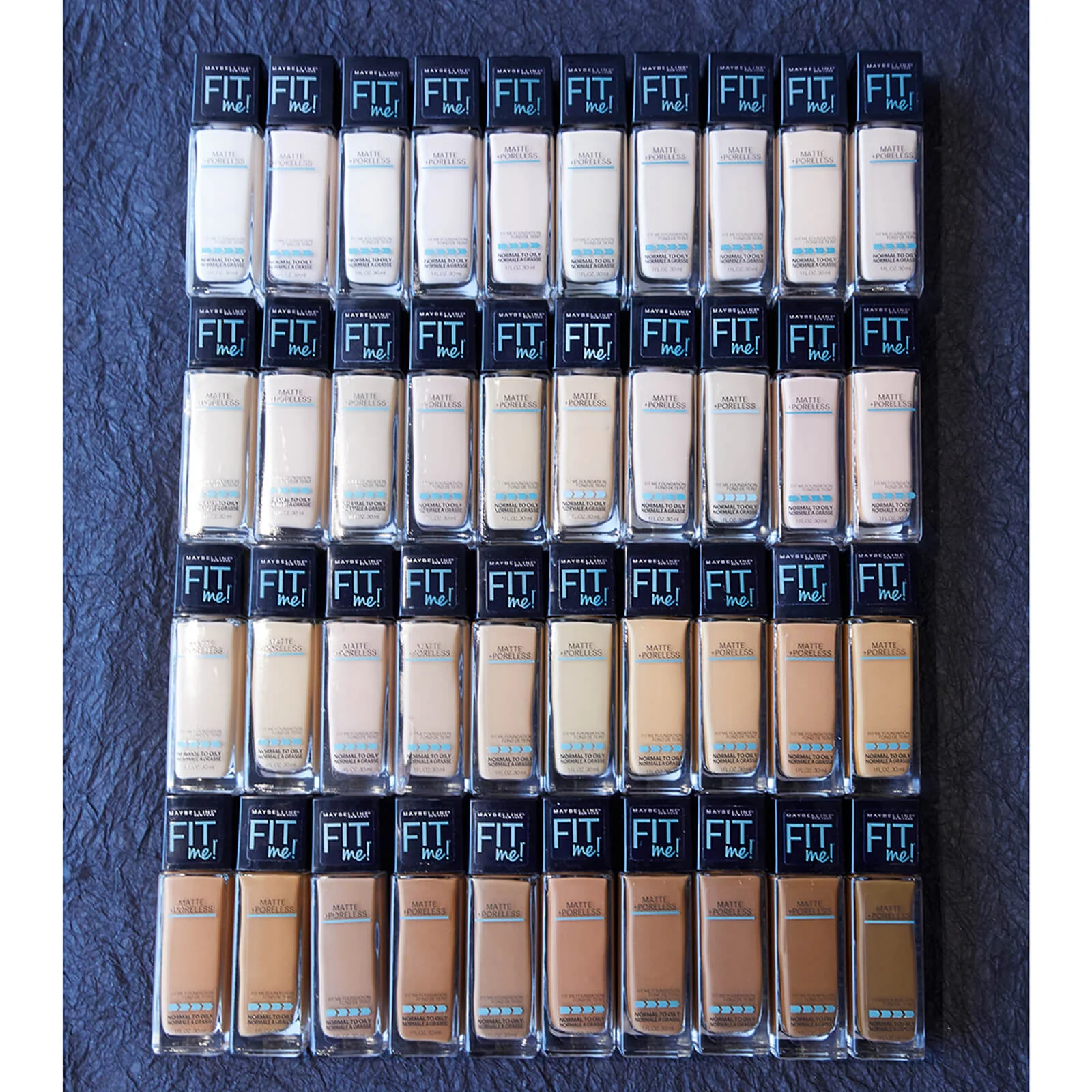 Maybelline Fit Me! Matte and Poreless Mattifying Liquid Foundation 30ml (Various Shades) - Image 15
