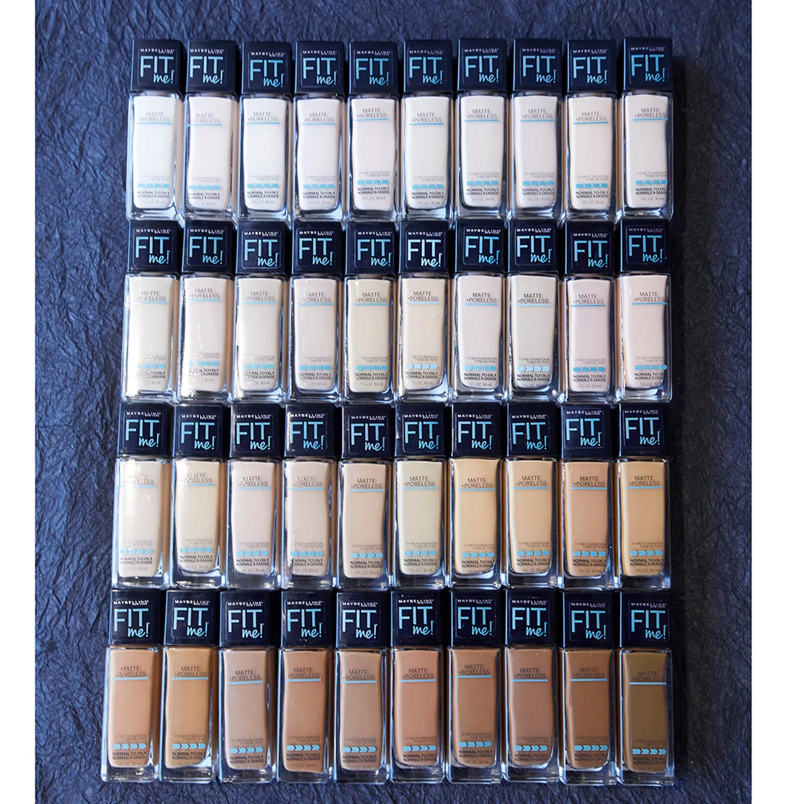 Maybelline Fit Me! Matte and Poreless Mattifying Liquid Foundation 30ml (Various Shades) - Image 20