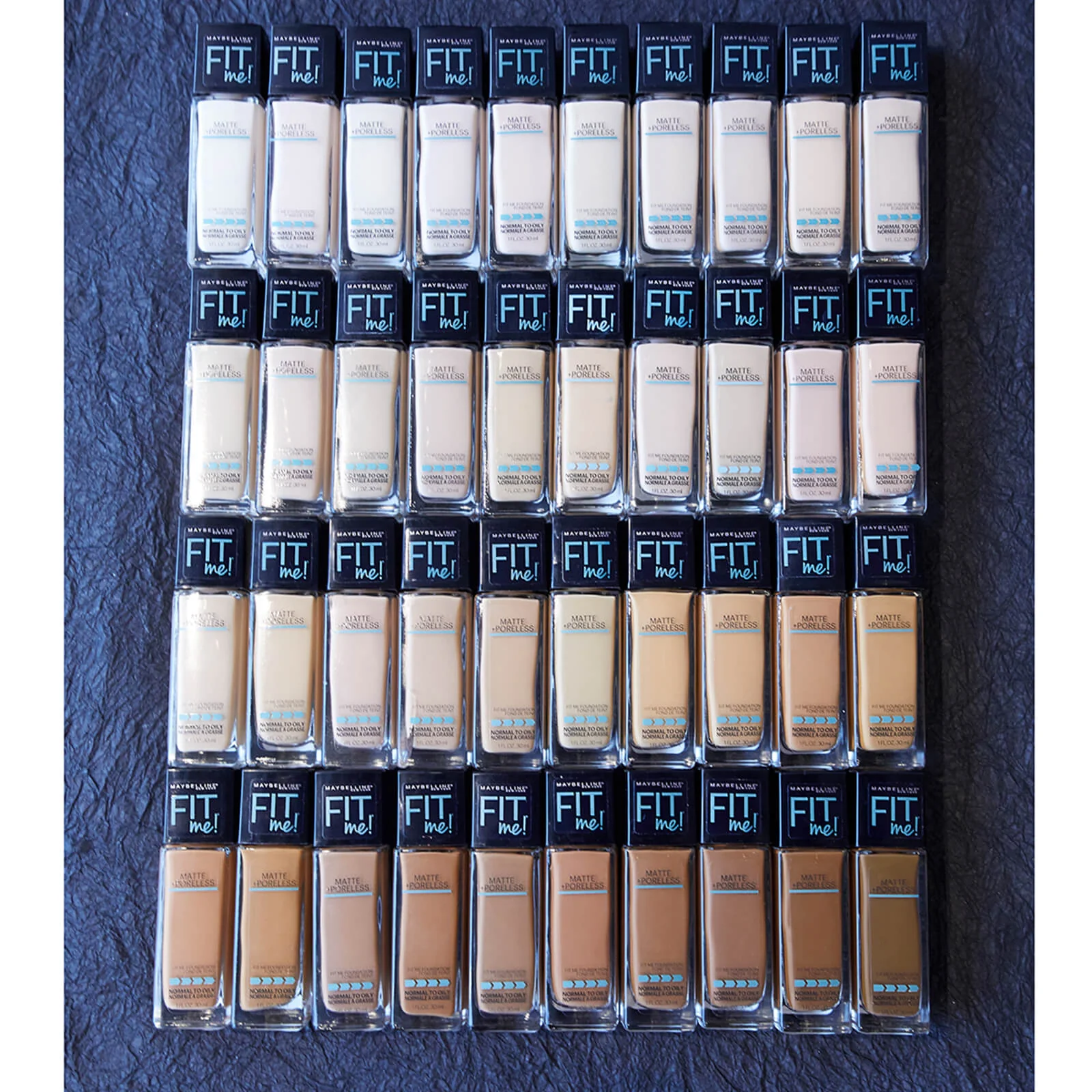 Maybelline Fit Me! Matte and Poreless Mattifying Liquid Foundation 30ml (Various Shades) - Image 30